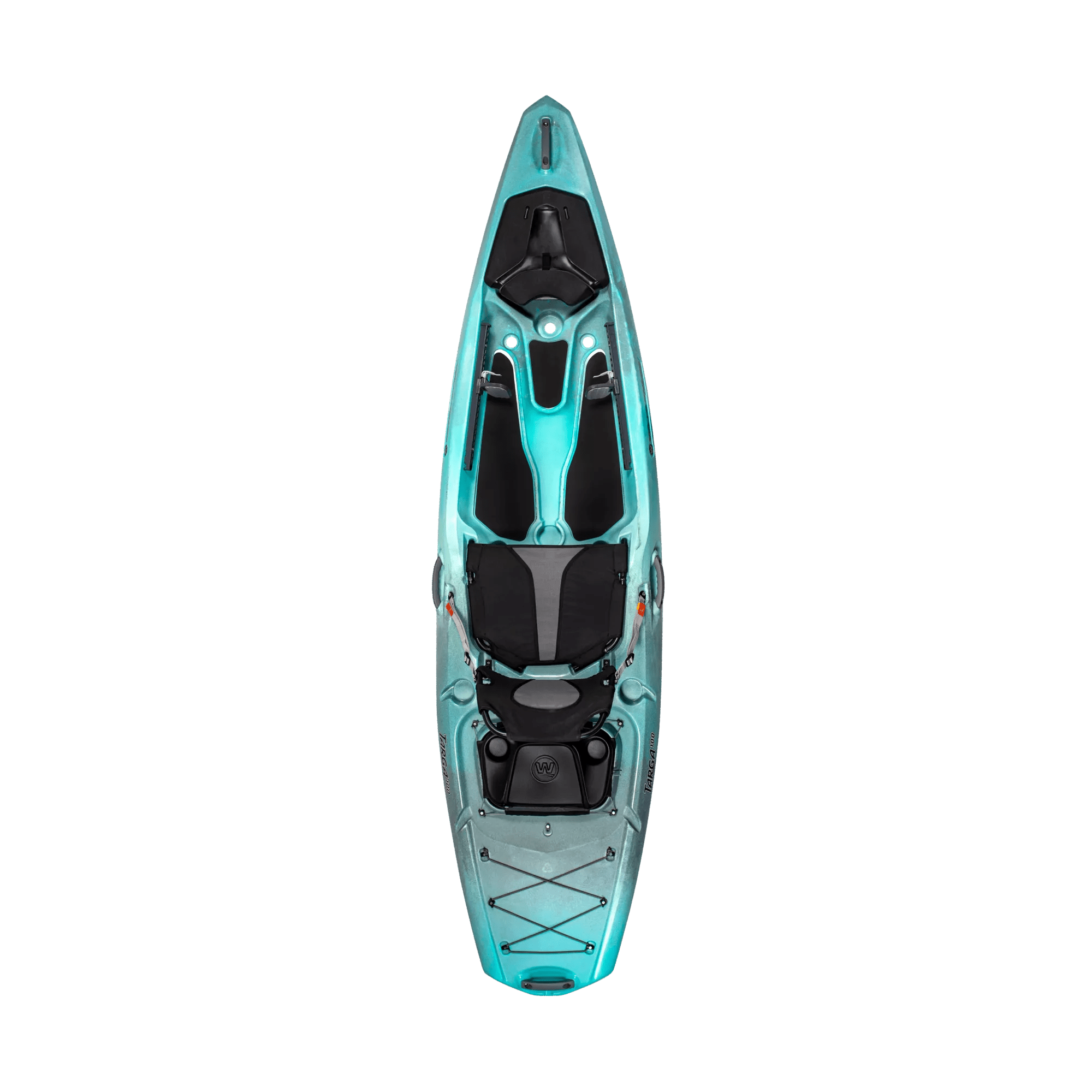 WILDERNESS SYSTEMS - Targa 100 Recreational Kayak - Blue - 9751121179 - TOP