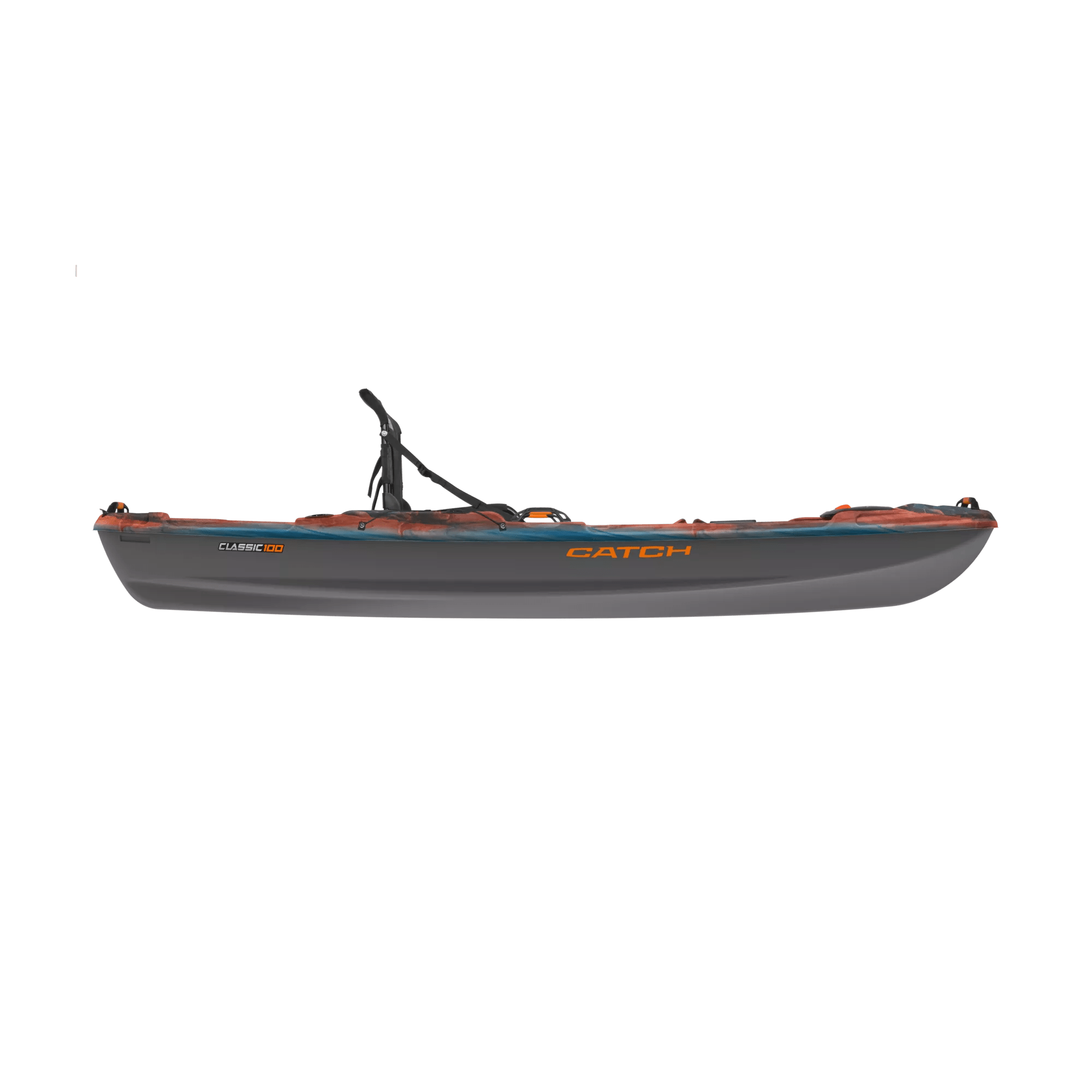 PELICAN - Catch Classic 100 Fishing Kayak - Blue - KRP10P202 - SIDE