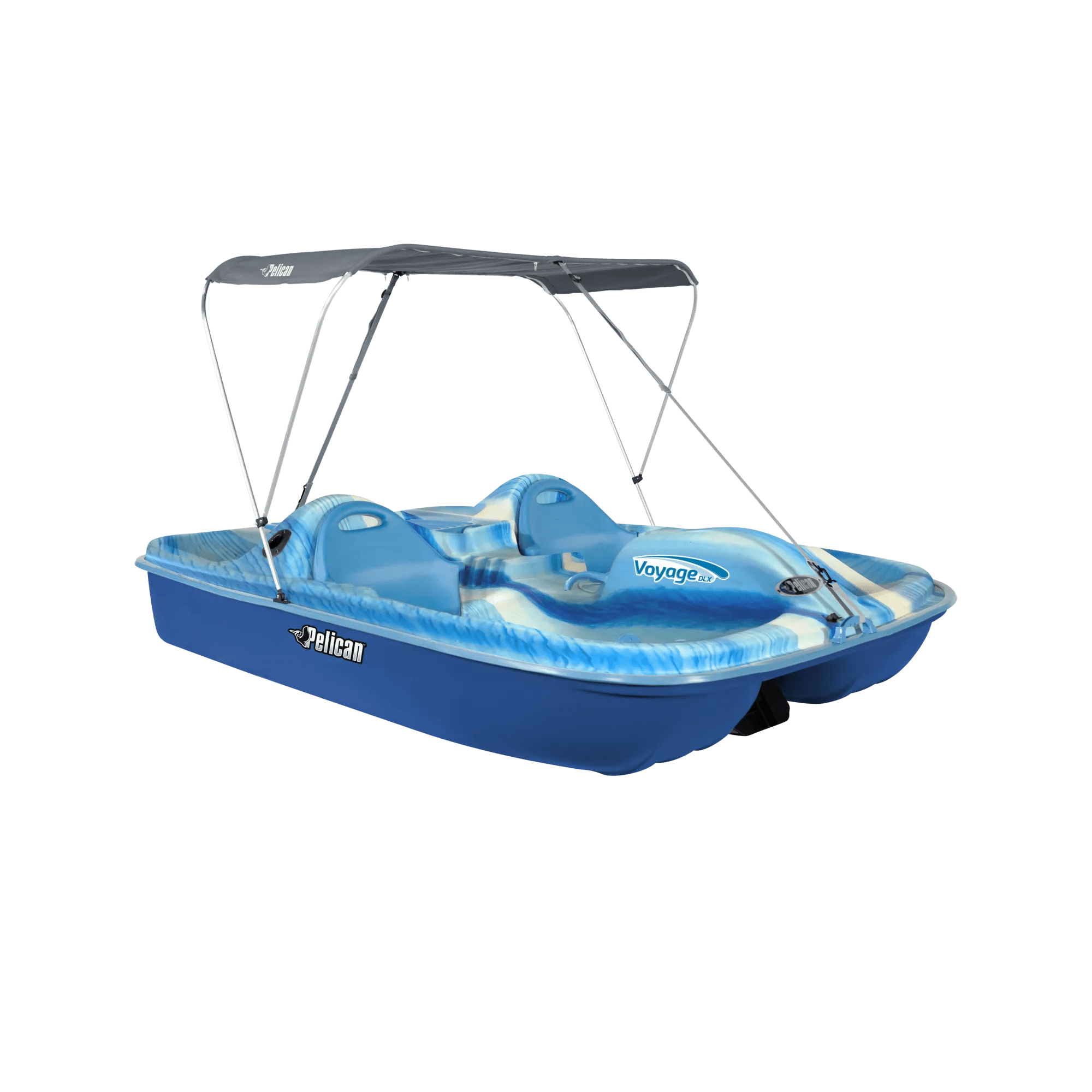 PELICAN - Voyage DLX Pedal Boat - White - HHF25P102 - ISO