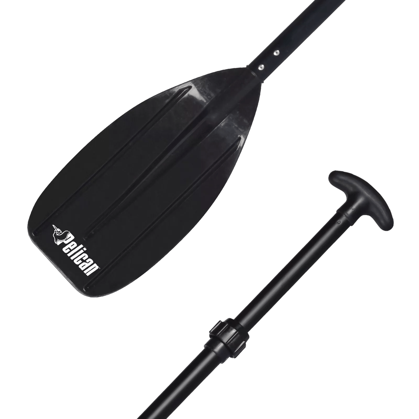 PELICAN - Adjustable Junior SUP Paddle 140-180 cm (55-70") - Black - PS1114-1 - ISO 