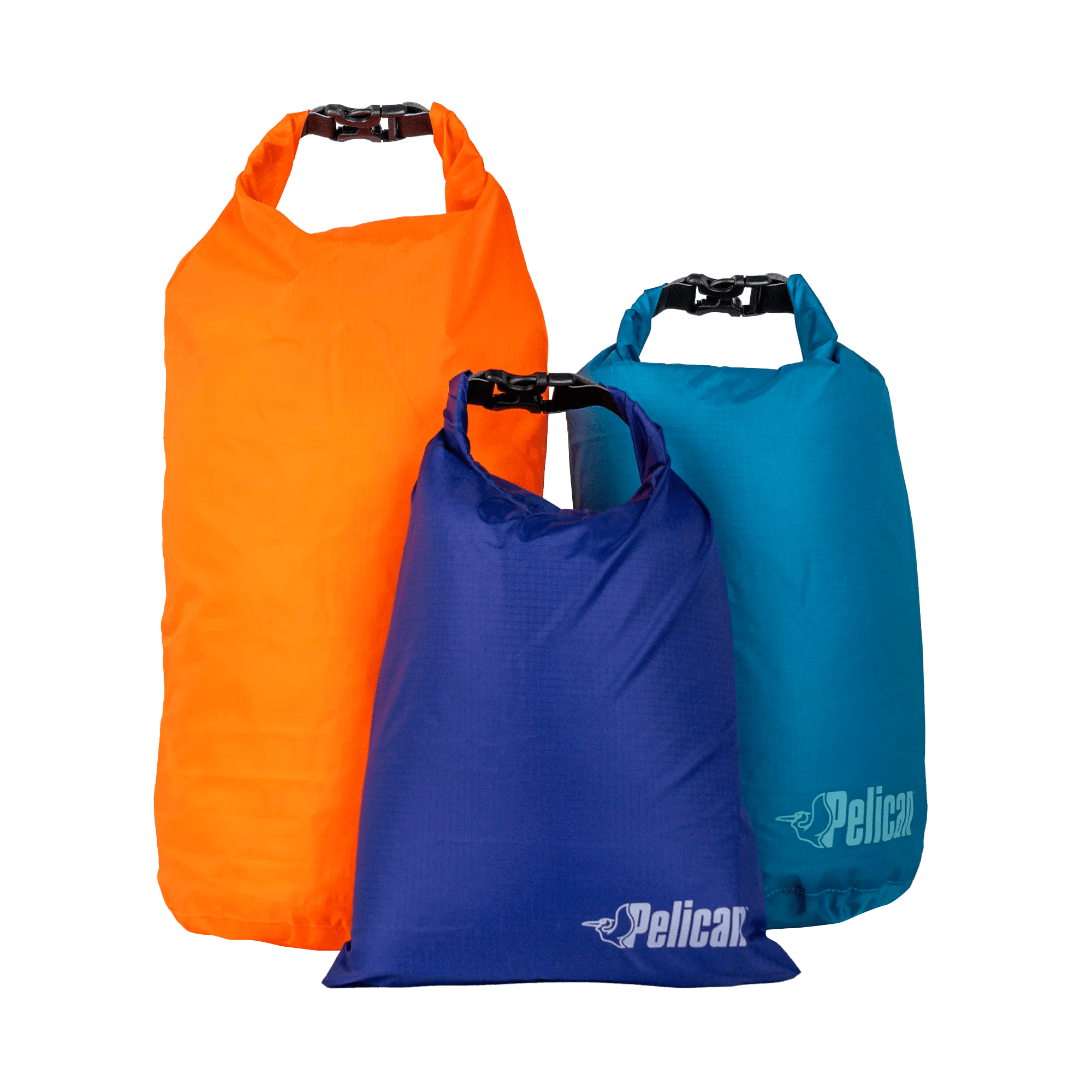 PELICAN - 3-Pack Exodry Lite Roll Top Dry Bags - Orange - PS3249 - TOP 