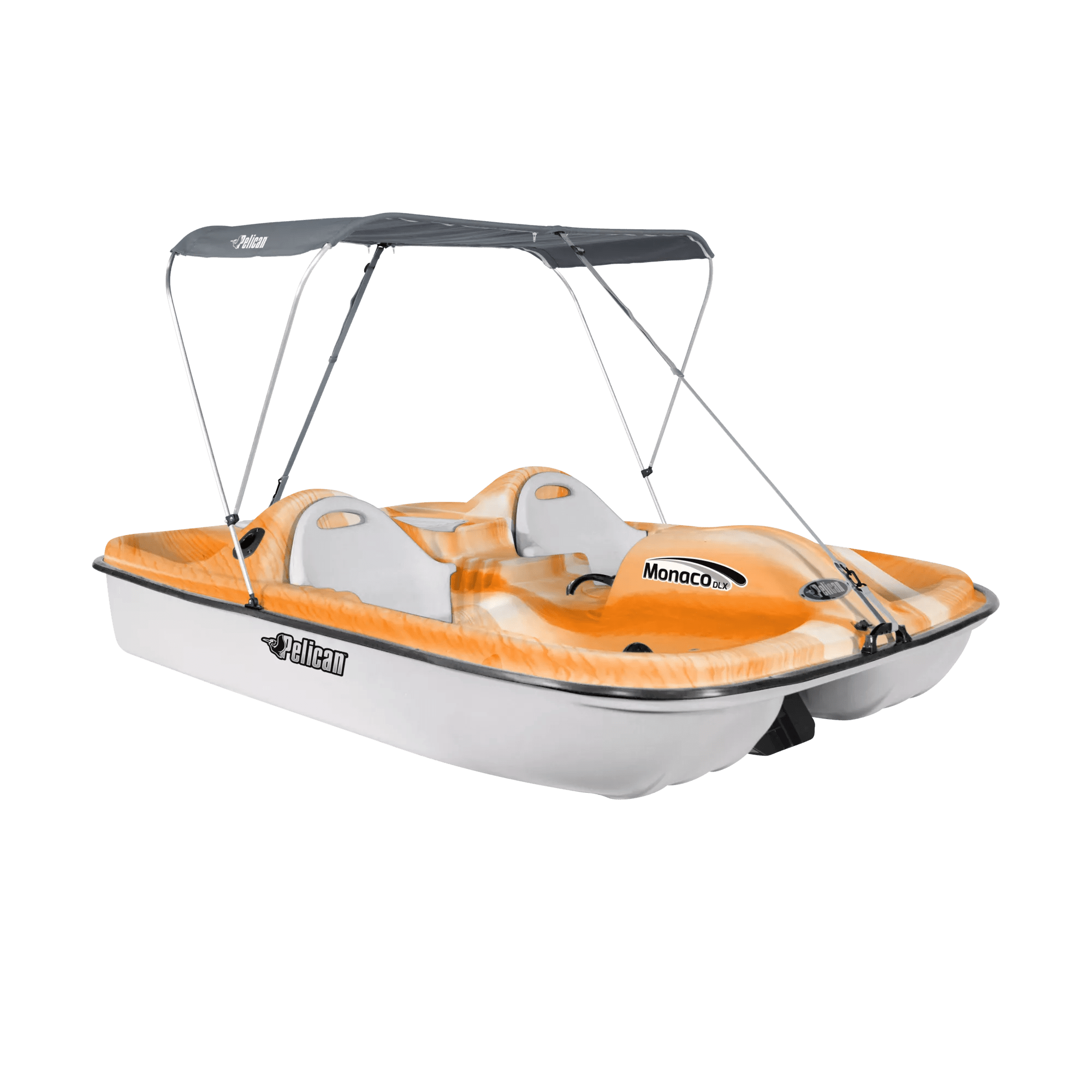 PELICAN - Monaco DLX Angler Pedal Boat - Orange - HHF25P303 - ISO