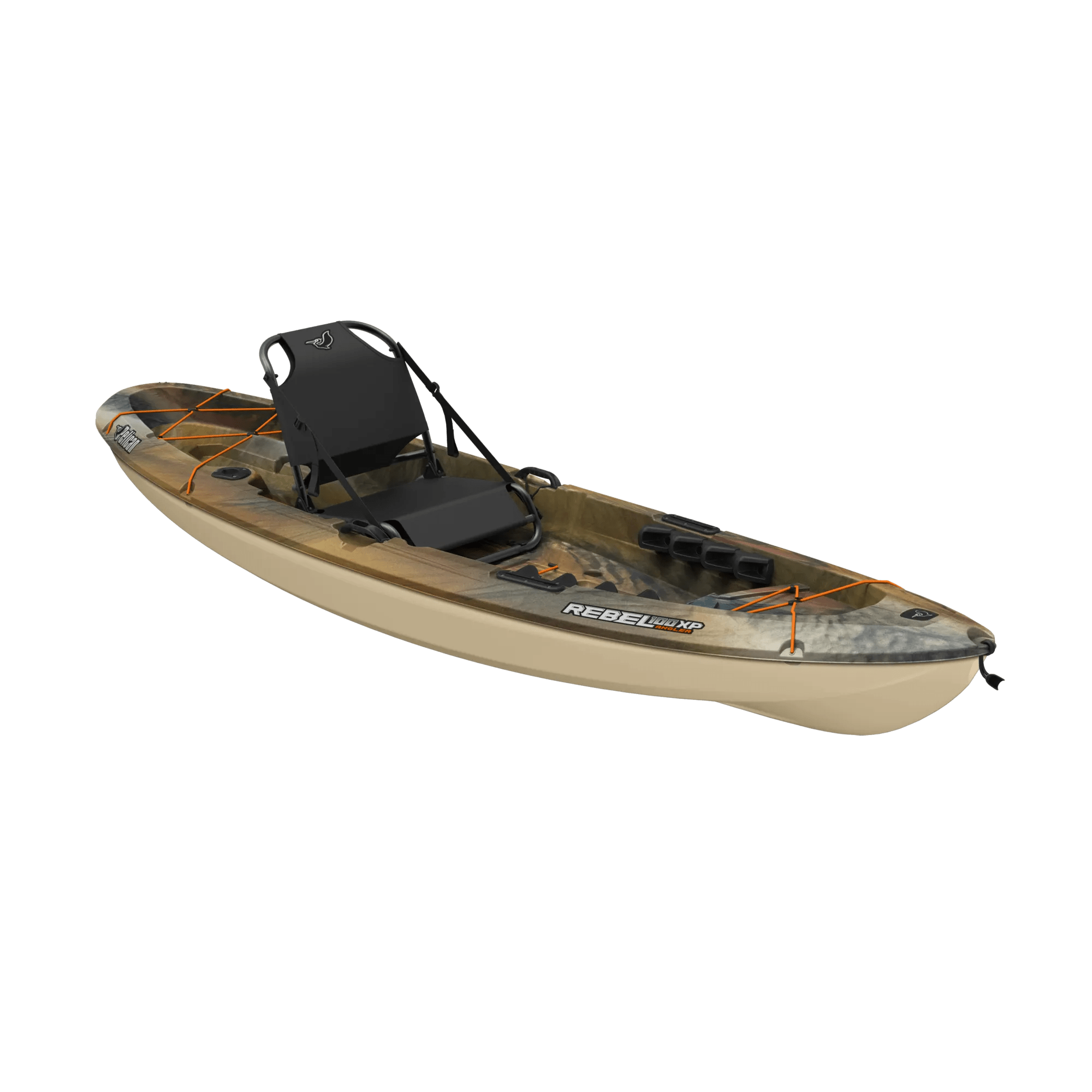 PELICAN - Rebel 100XP Angler Fishing Kayak - Grey - MGL10P505 - ISO