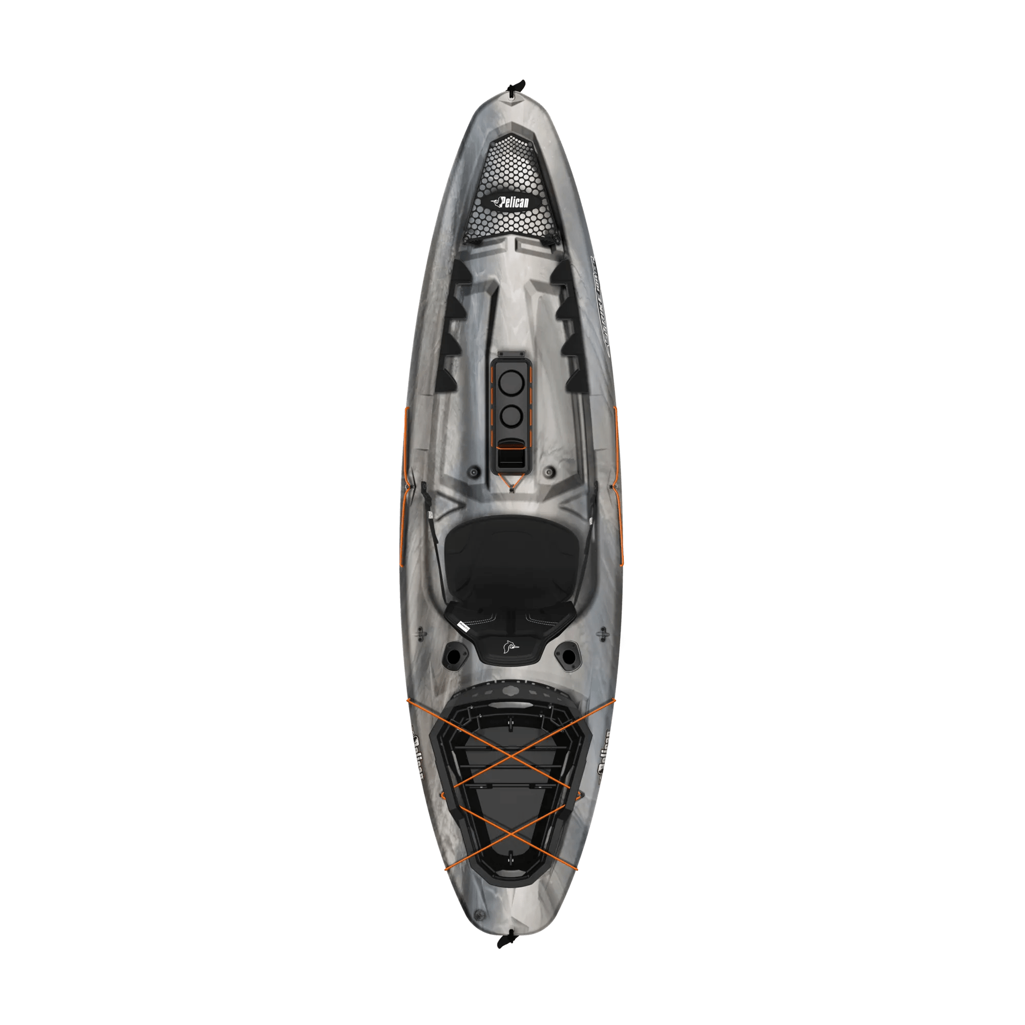 PELICAN - Strike 100NXT Fishing Kayak - Grey - MBL10P405 - TOP