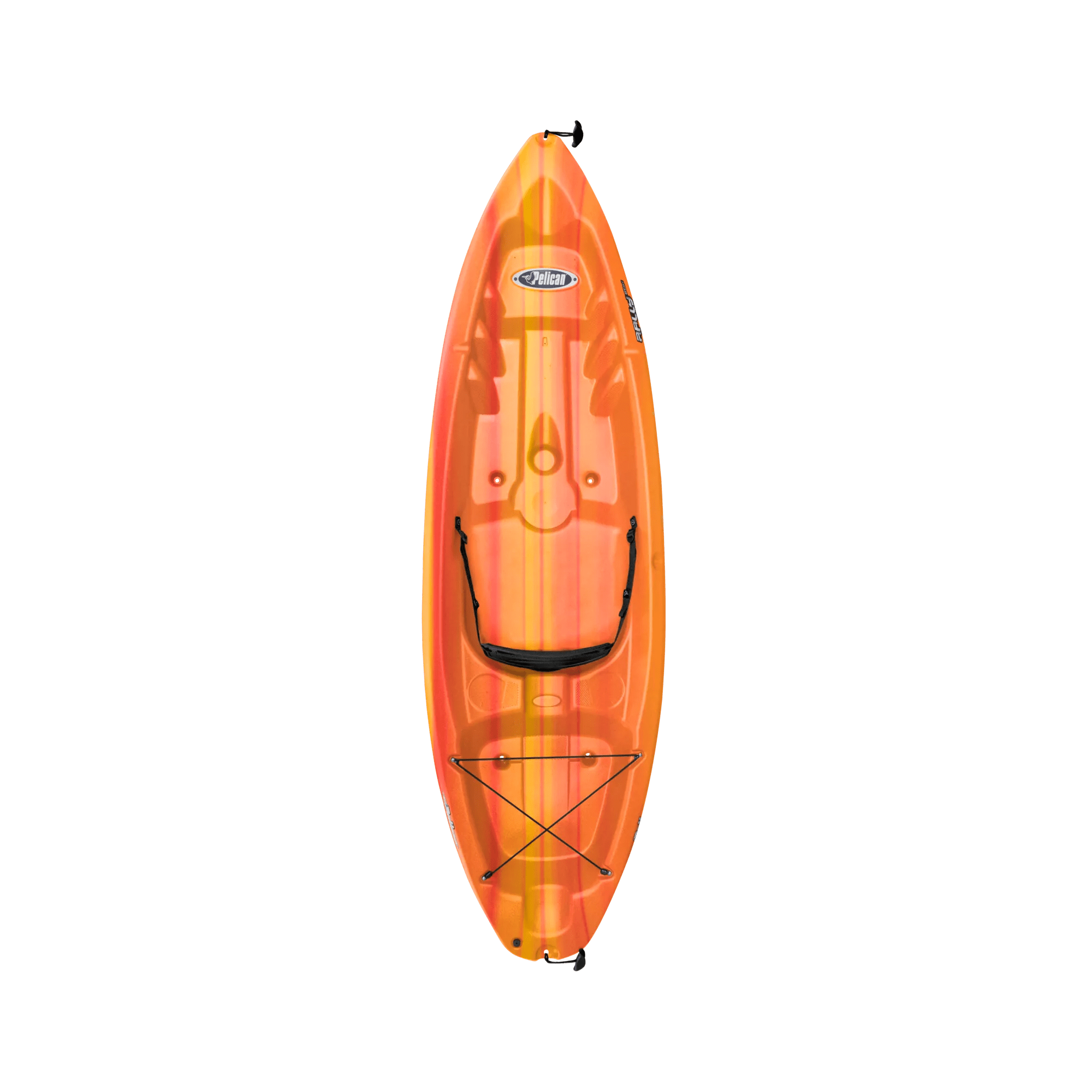 PELICAN - Rally 80X Recreational Kayak - Yellow - KVF08P203 - TOP