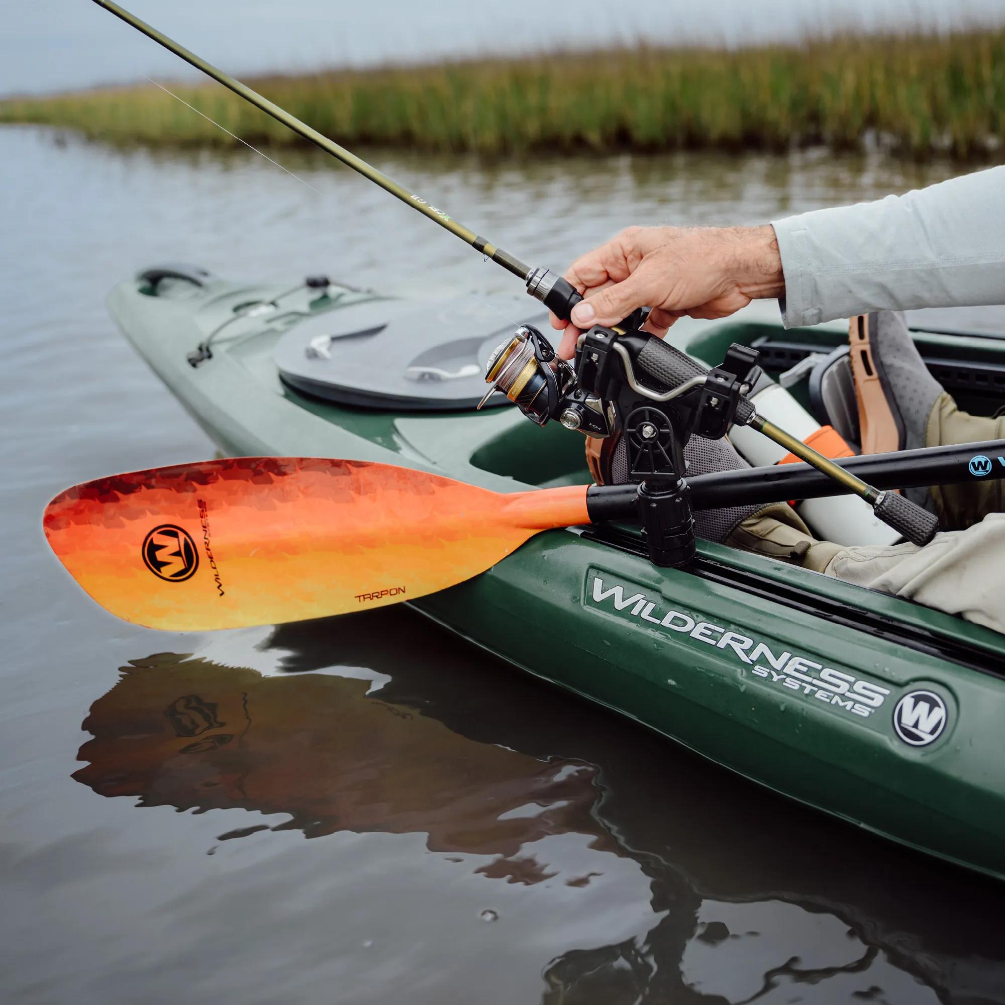 WILDERNESS SYSTEMS - Pagaie de kayak Tarpon Carbon de 220 à 240 cm - Yellow - 8070239 - LIFE STYLE 2