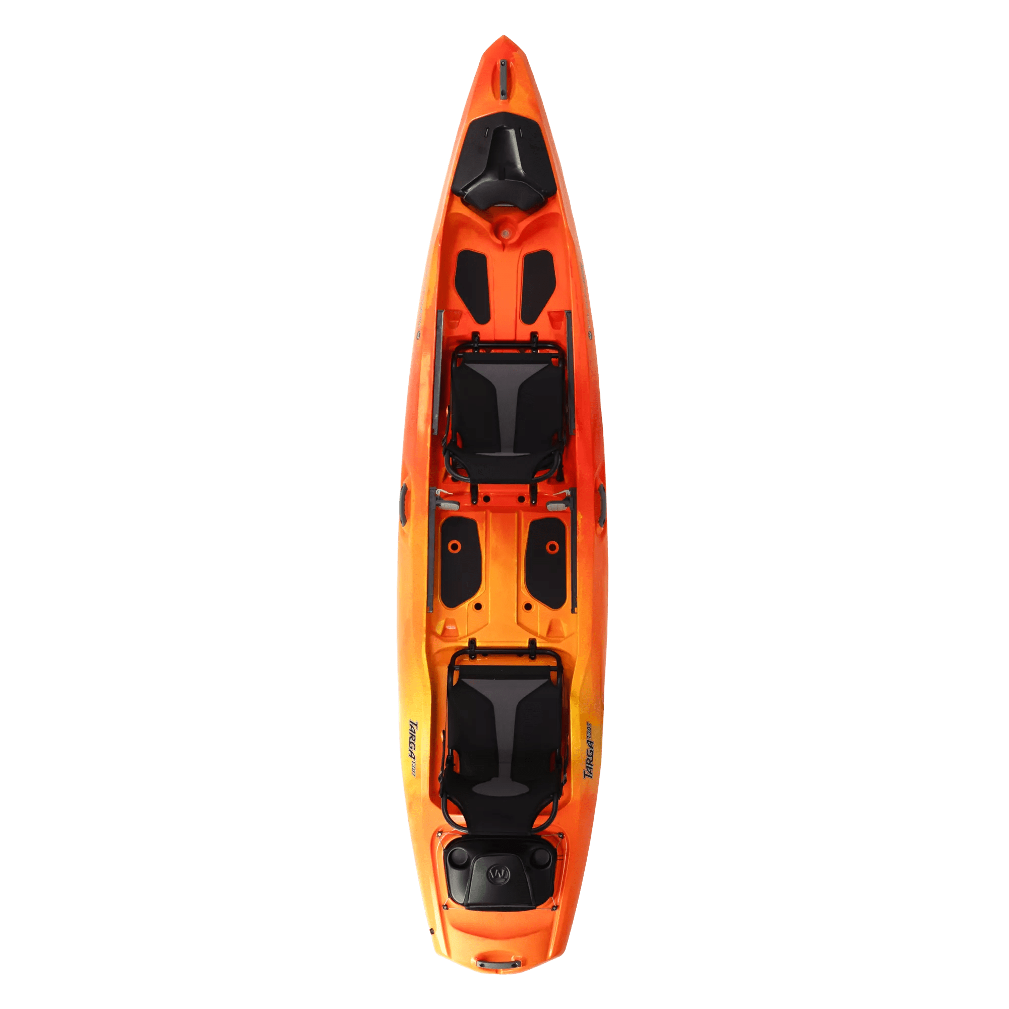 WILDERNESS SYSTEMS - Targa 130T Recreational Kayak - Orange - 9751133054 - TOP