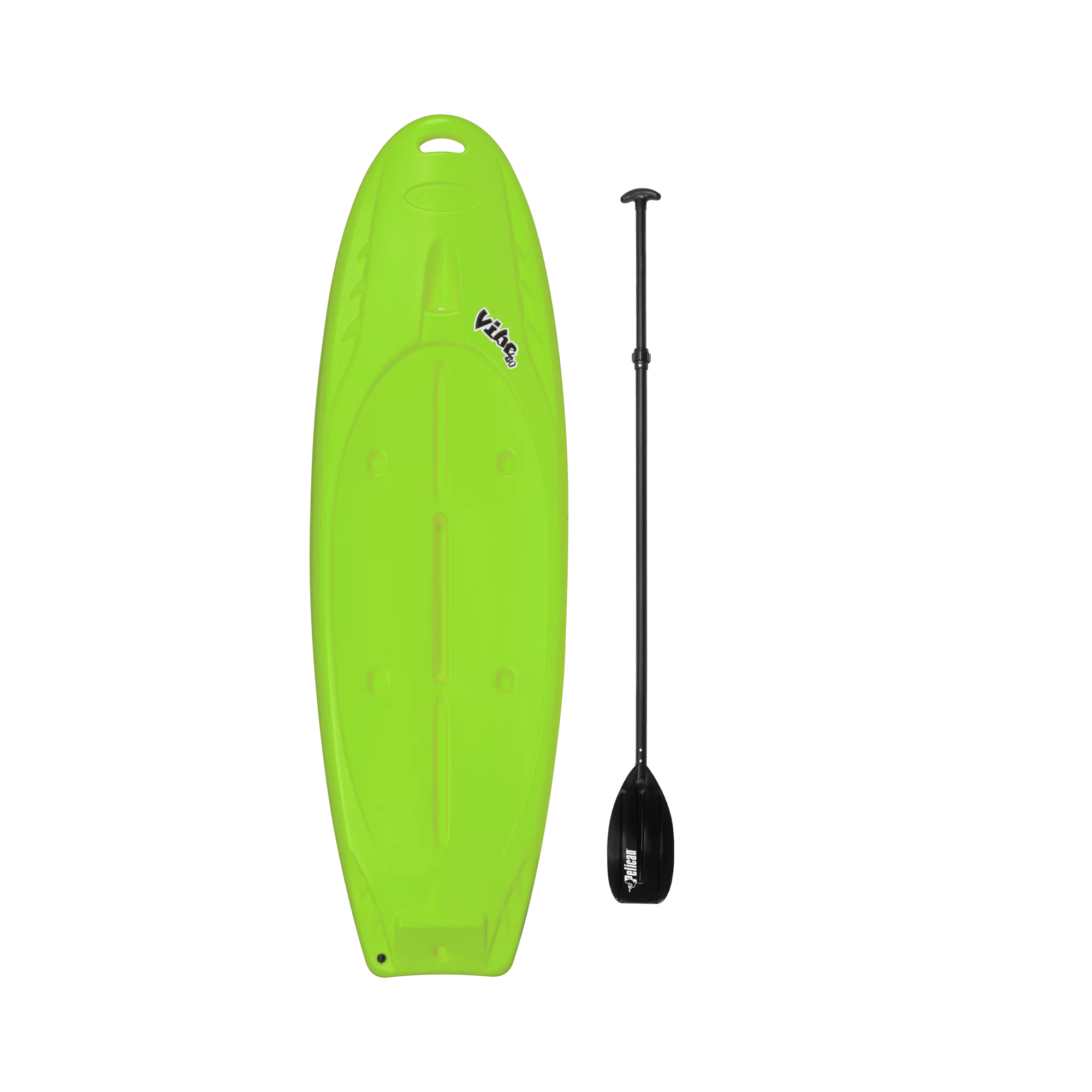 PELICAN - Vibe 80 Paddle Board with Paddle - Green - FAS08P404 - TOP