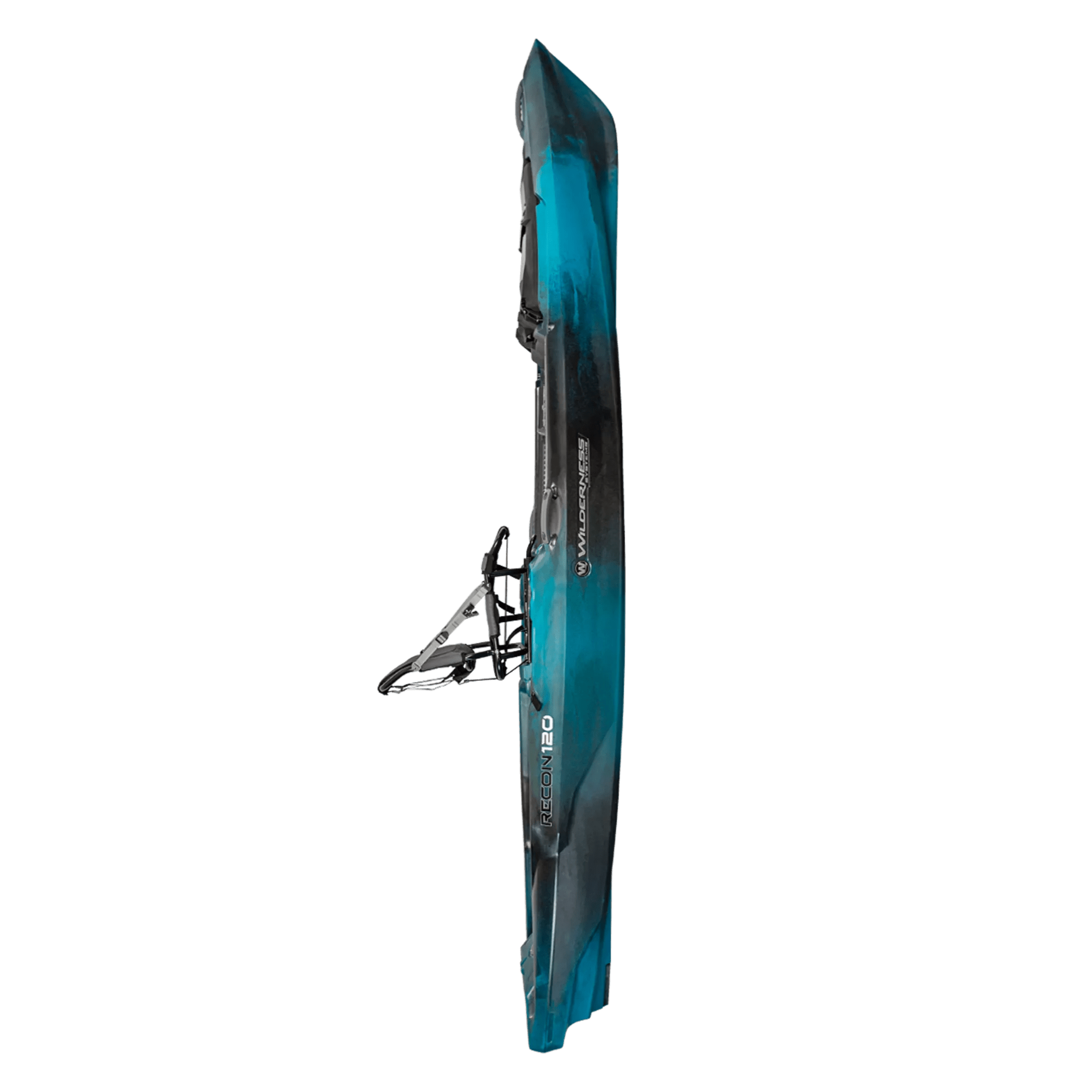 WILDERNESS SYSTEMS - Recon 120 Fishing Kayak - Blue - 9751100110 - SIDE