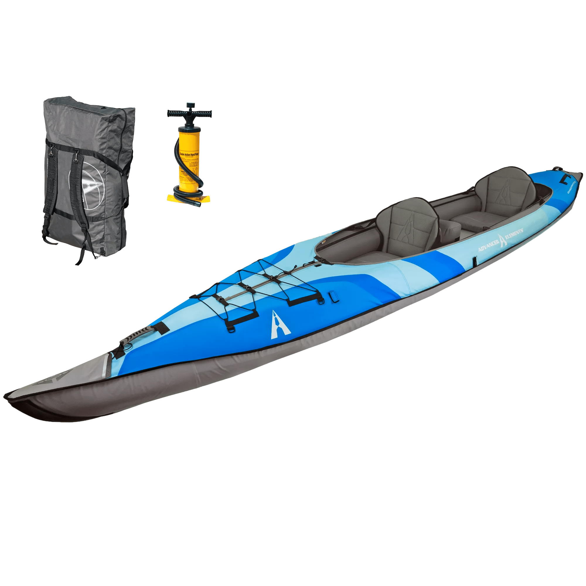 ADVANCED ELEMENTS - Kayak convertible AdvancedFrame Elite avec pompe incluse - Blue - AE1007-LB-E-P - ISO