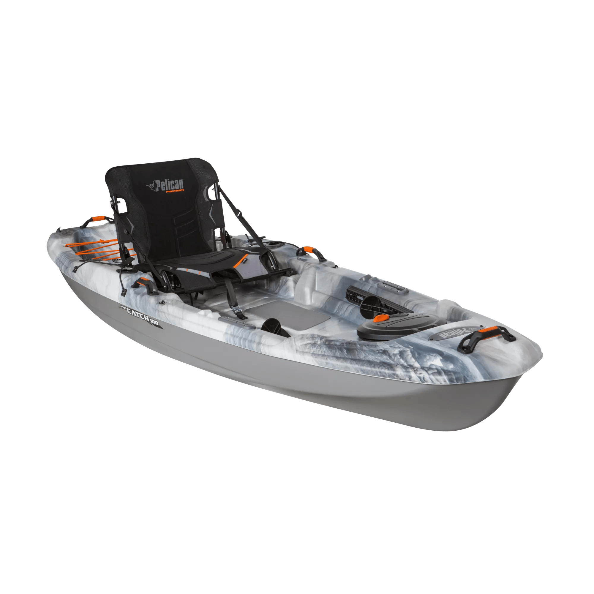 PELICAN - Catch 100 Fishing Kayak - Grey - KRP10P108 - ISO