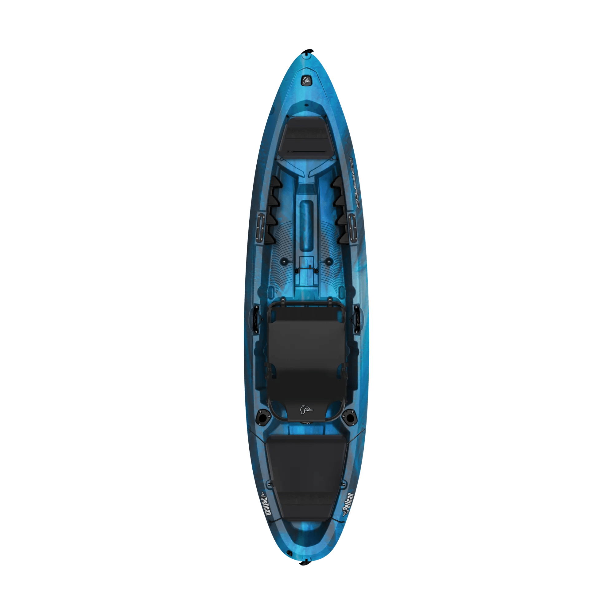 PELICAN - ECLIPSE 100XP Fishing Kayak - Grey - MGL10P405 - TOP