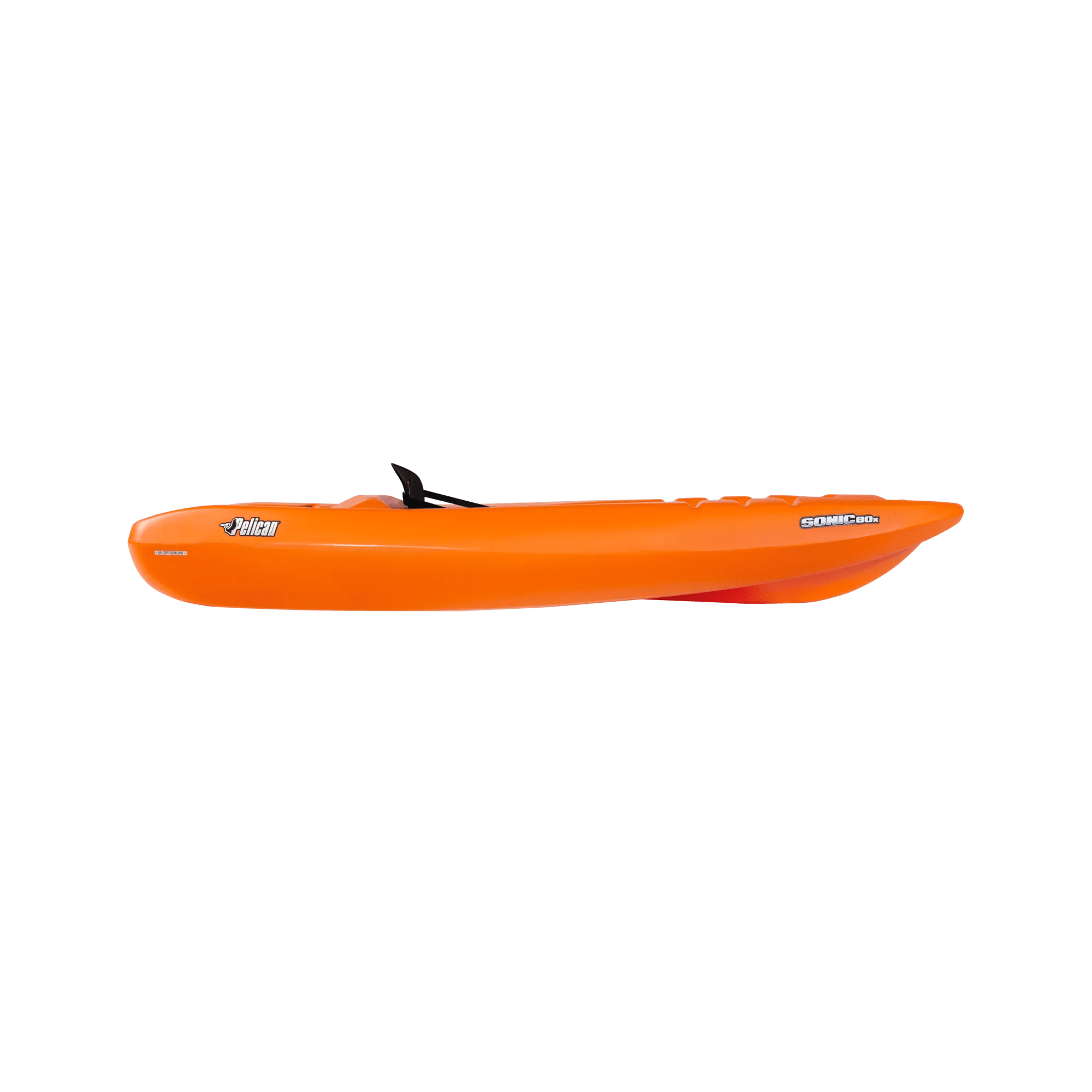 PELICAN - Sonic 80X Kids Kayak - Orange - KOS08P107-00 - SIDE