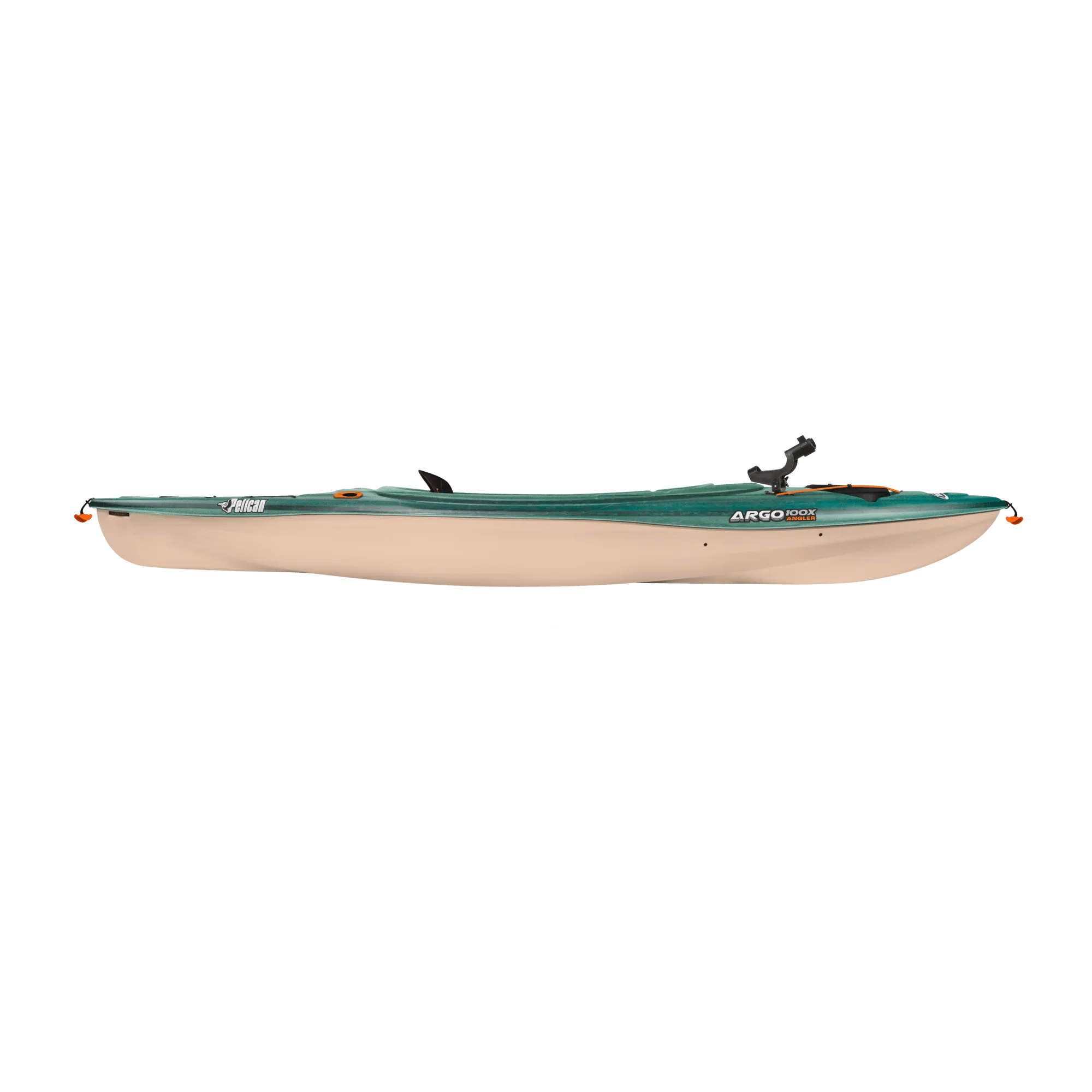 PELICAN - Argo 100X Angler Fishing Kayak - Black - KFF10P400 - SIDE