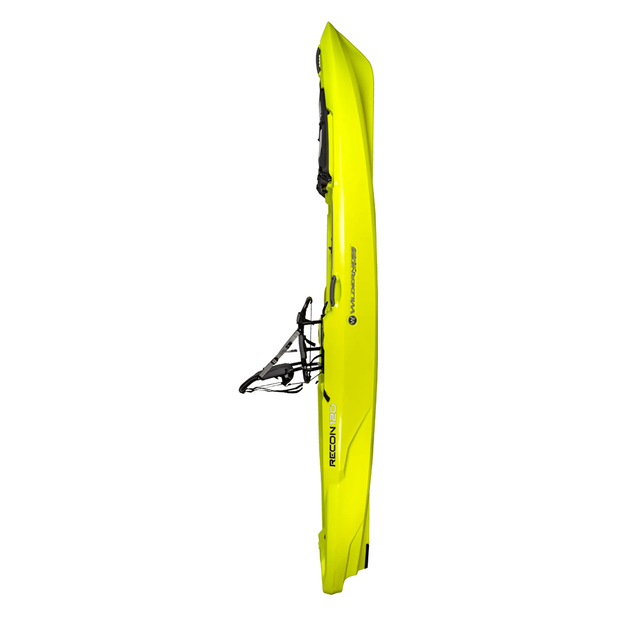 WILDERNESS SYSTEMS - Kayak de pêche Recon 120 - Modèle ou couleur discontinué - Yellow - 9751100180 - SIDE