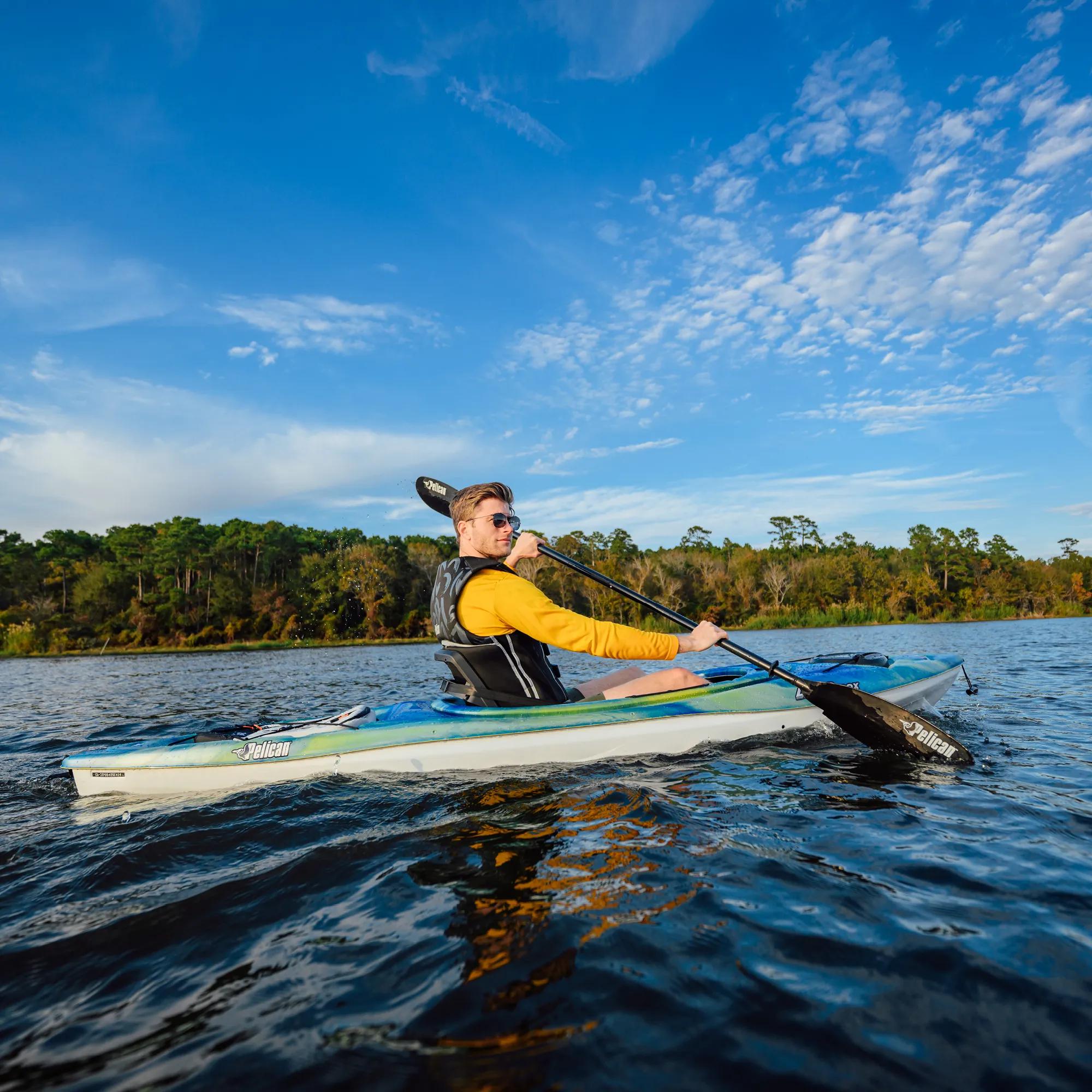 PELICAN - Argo 100X EXO Recreational Kayak - Green - KFF10P205-00 - LIFE STYLE 1