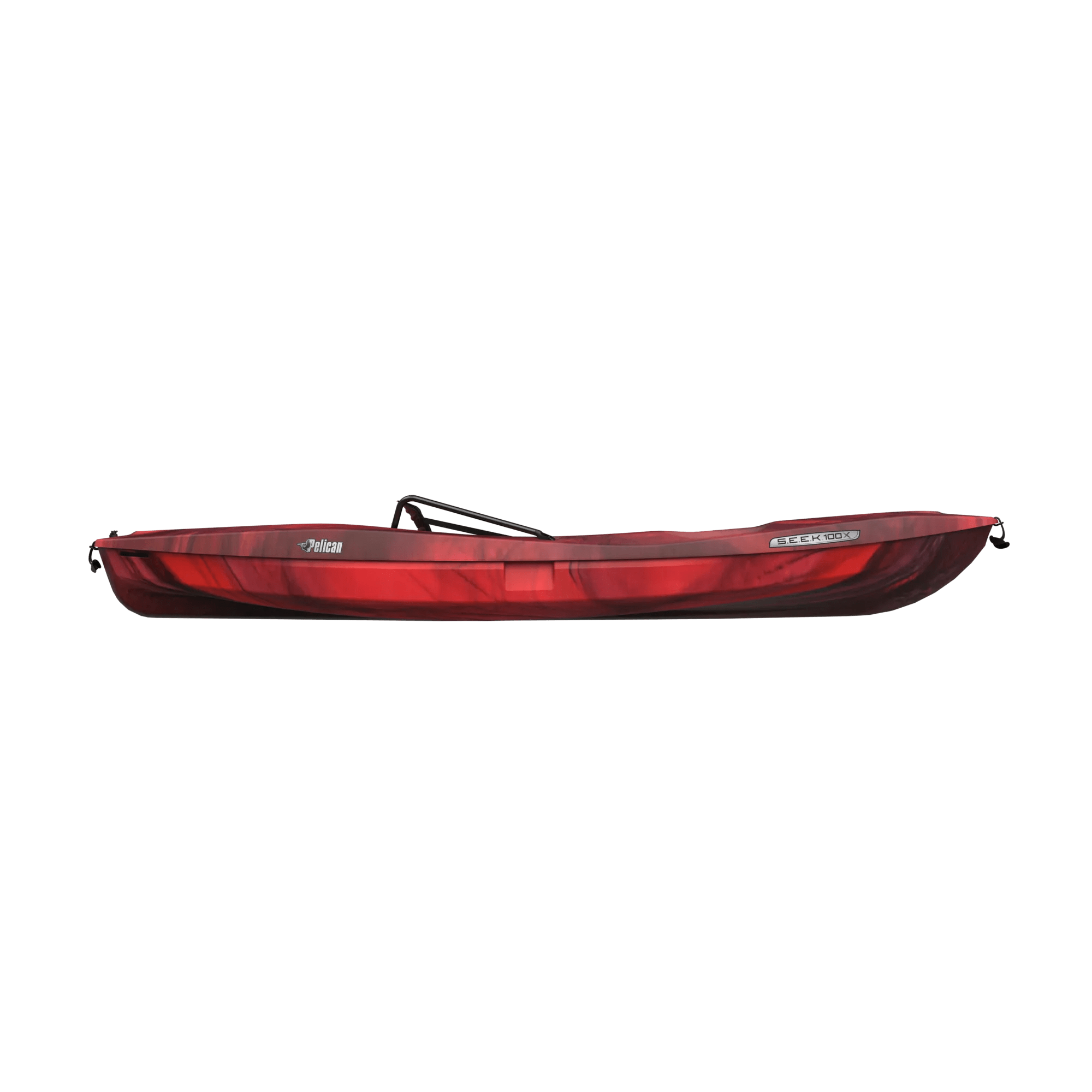 PELICAN - SEEK 100X Recreational Kayak - Red - MKL10P305-00 - SIDE
