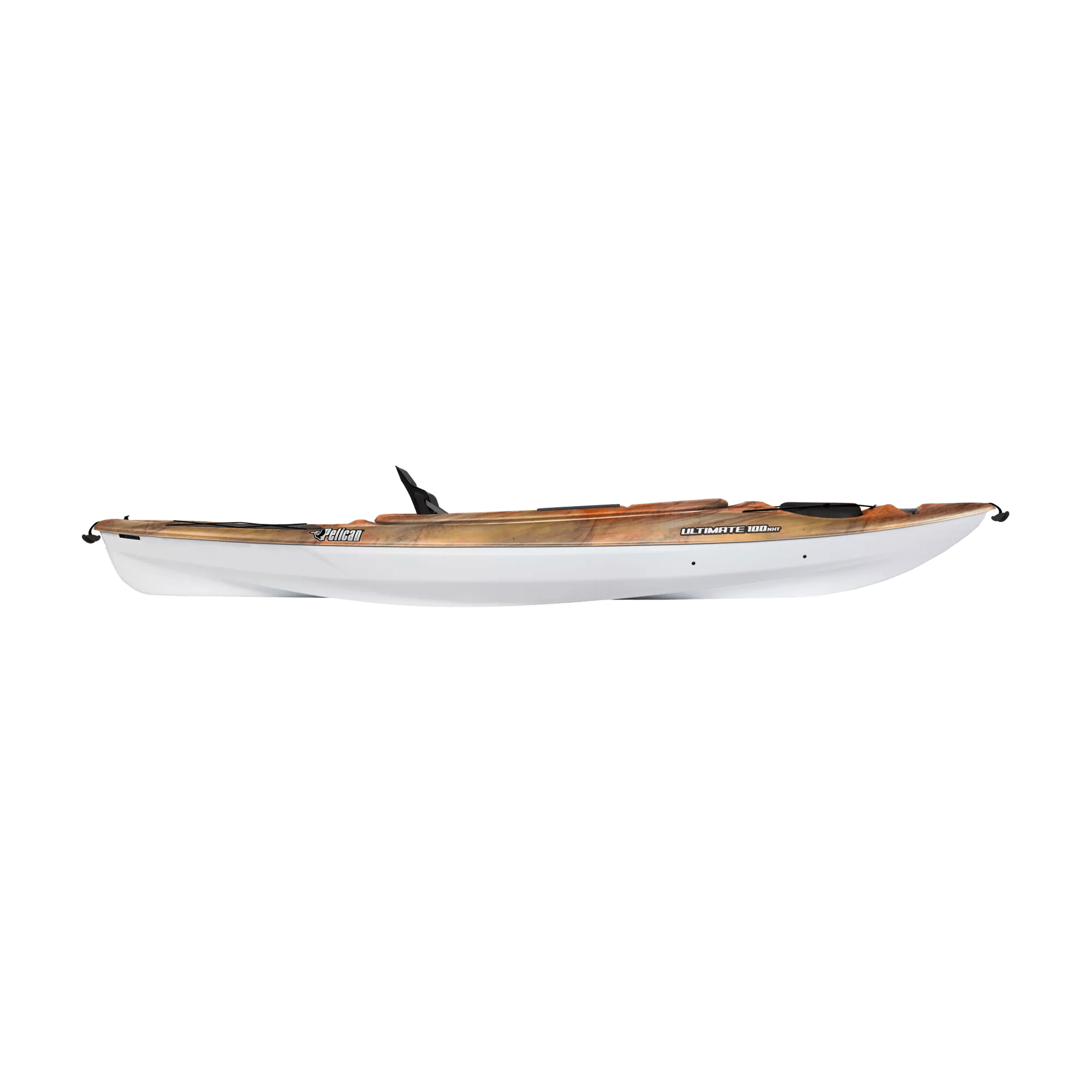 PELICAN - Ultimate 100NXT Recreational Kayak - Grey - KYF10P700 - SIDE
