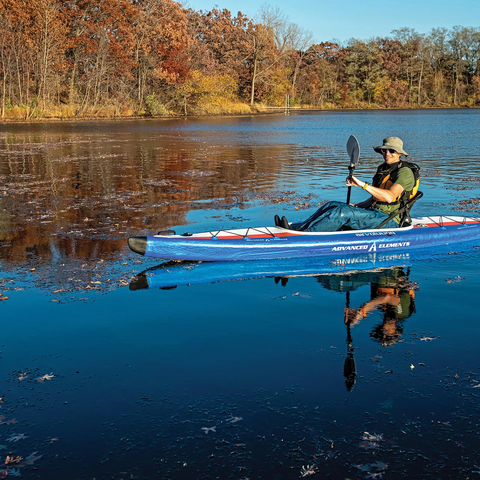 ADVANCED ELEMENTS - AirVolution™ Pro Recreational Kayak with Pump -  - AE3029-O - LIFE STYLE 2