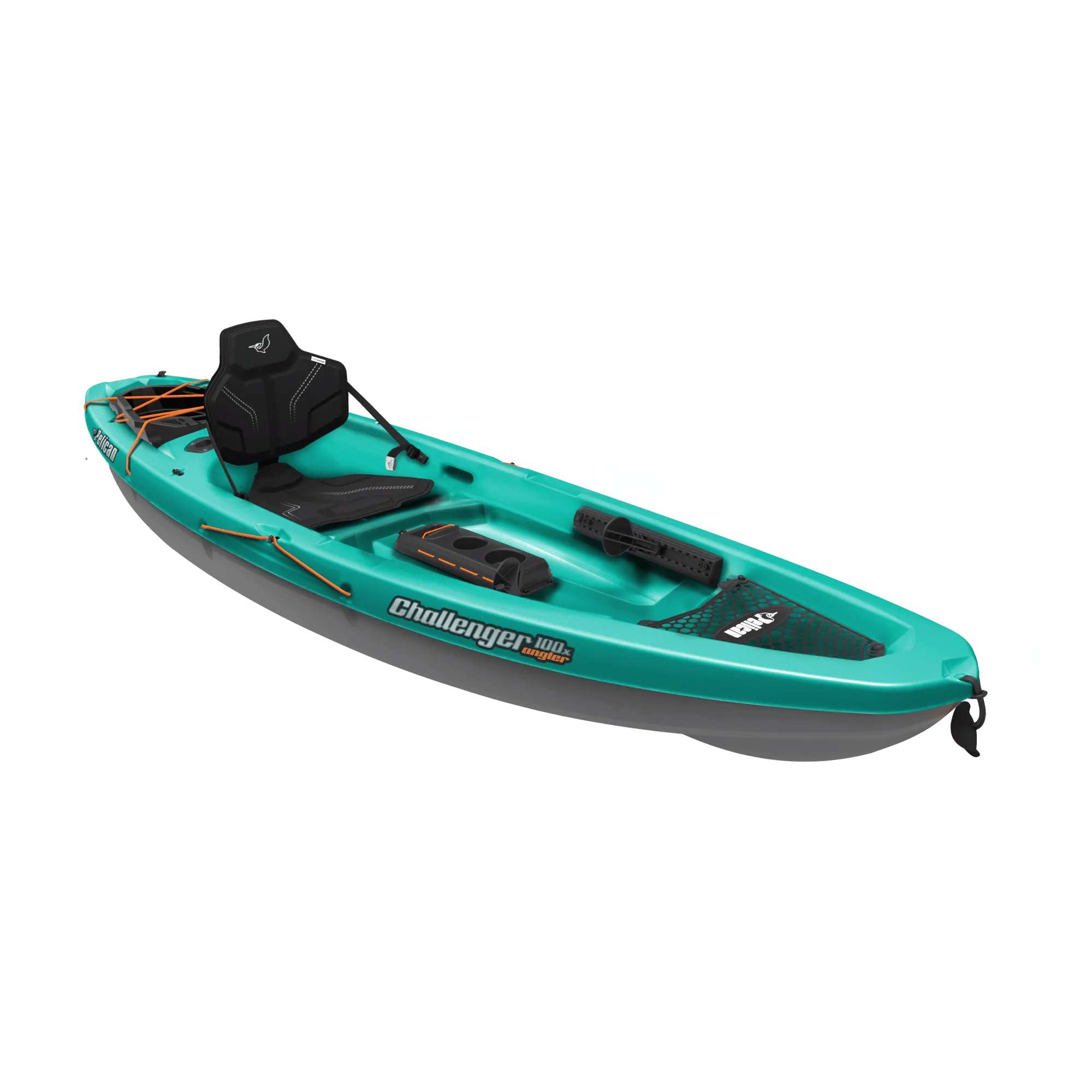 PELICAN - ChallengerSentinel 100X Angler Fishing Kayak - Aqua - MBA10P104 - ISO