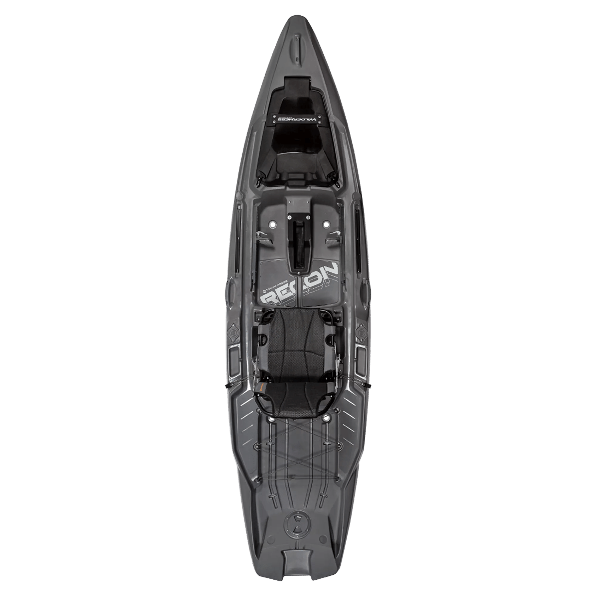 WILDERNESS SYSTEMS - Recon 120 Fishing Kayak - Discontinued - Grey - 9751100153 - TOP