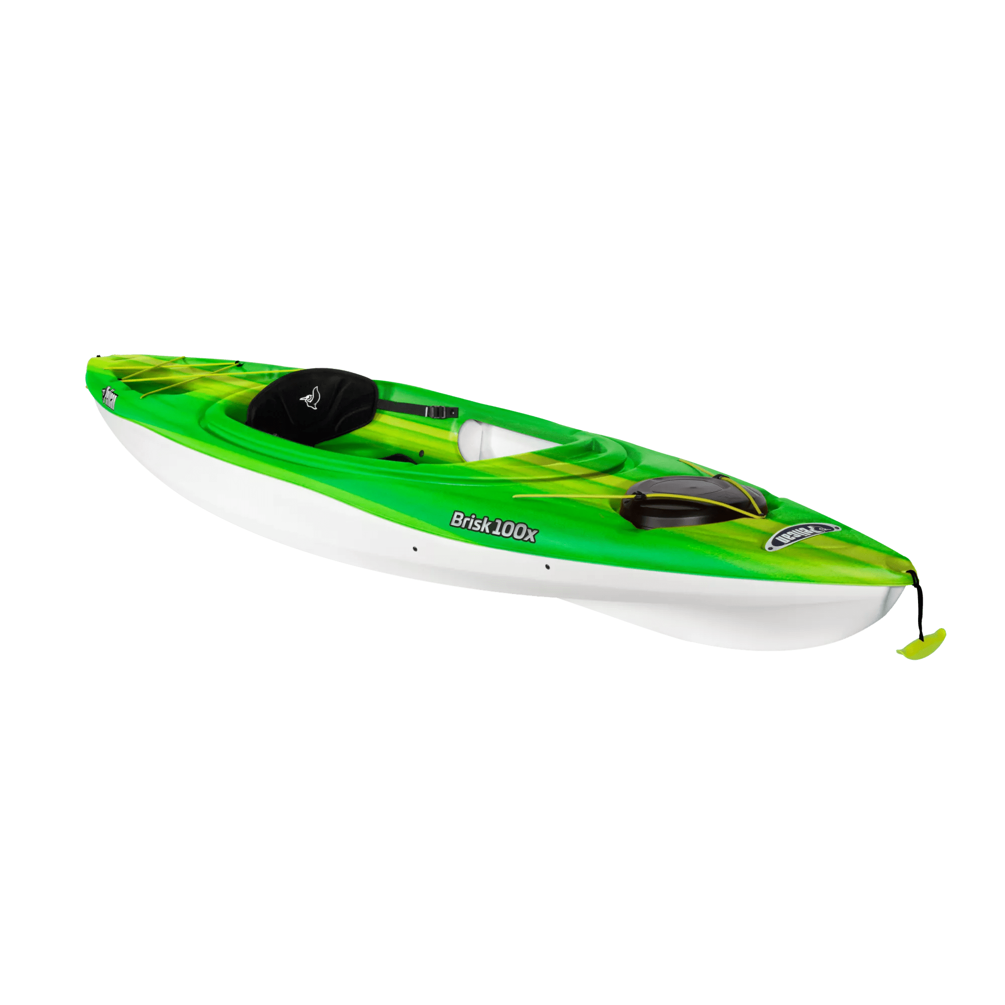 PELICAN - Brisk 100X Recreational Kayak with Paddle - White - KFF10P503 - ISO 
