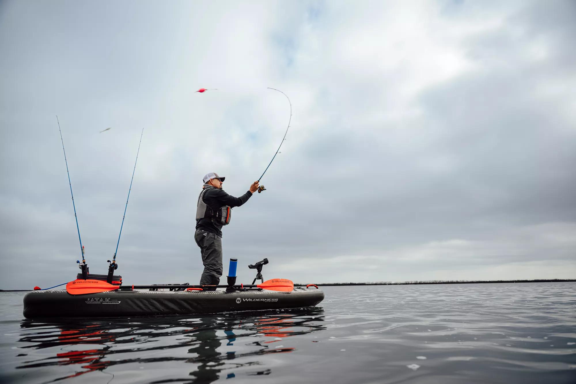 Kayak de pêche gonflable IATAK 110 de Wilderness Systems