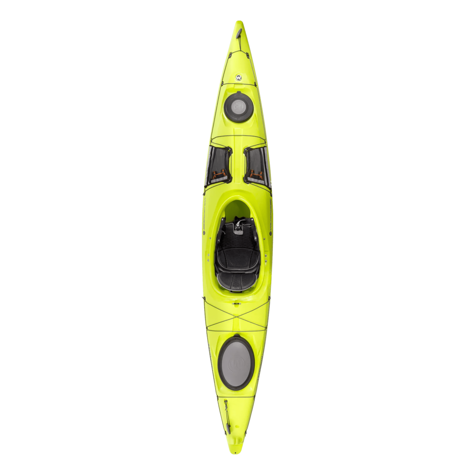 WILDERNESS SYSTEMS - Kayak de randonnée Tsunami 125 - Discontinué - Yellow - 9720258180 - TOP