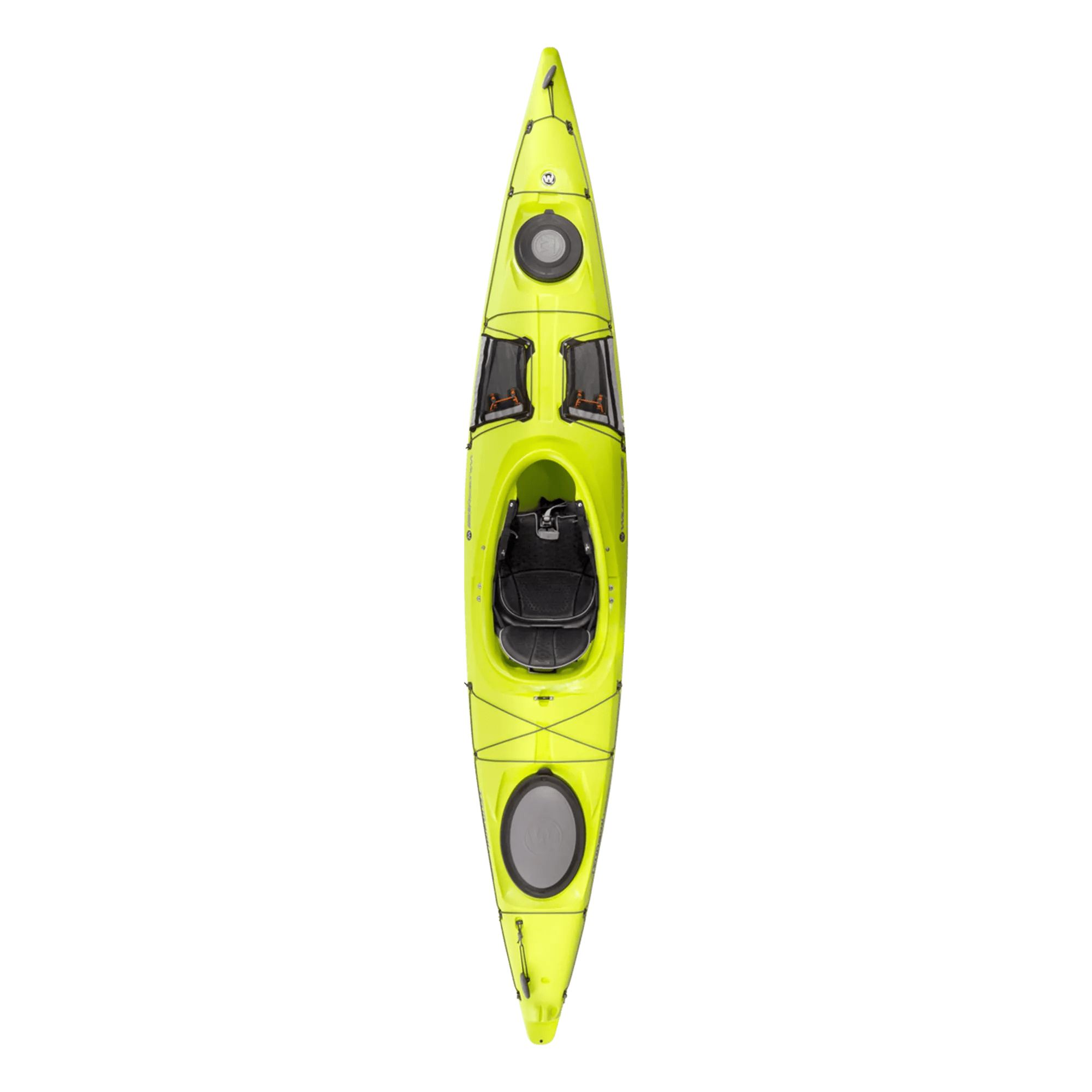 WILDERNESS SYSTEMS - Kayak de randonnée Tsunami 125 - Modèle ou couleur discontinué - Yellow - 9720258180 - TOP