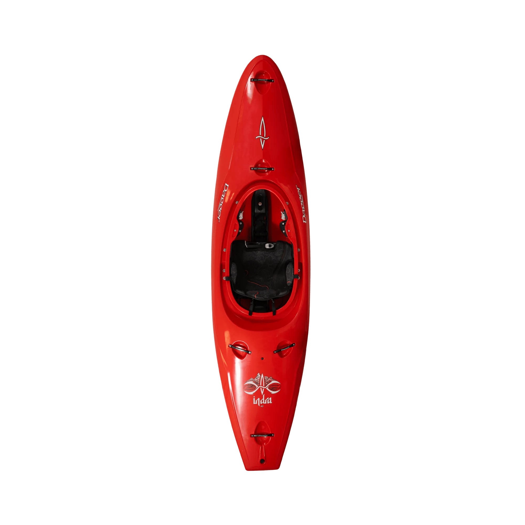 DAGGER - Indra MD/LG Creek Play Whitewater Kayak - Red - 9010984057 - TOP