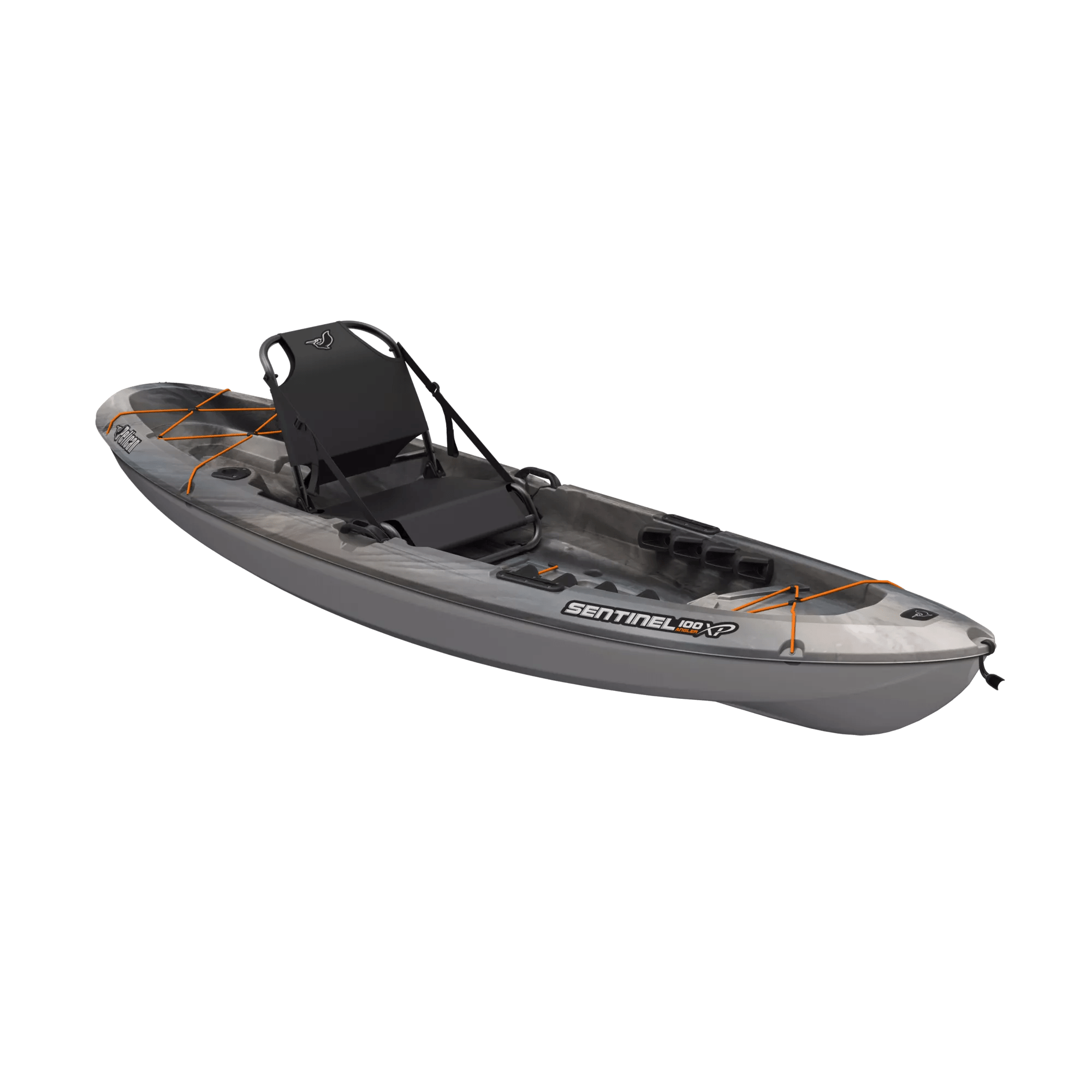 PELICAN - Kayak de pêche Sentinel 100XP Angler - Grey - MGF10P103-00 - ISO