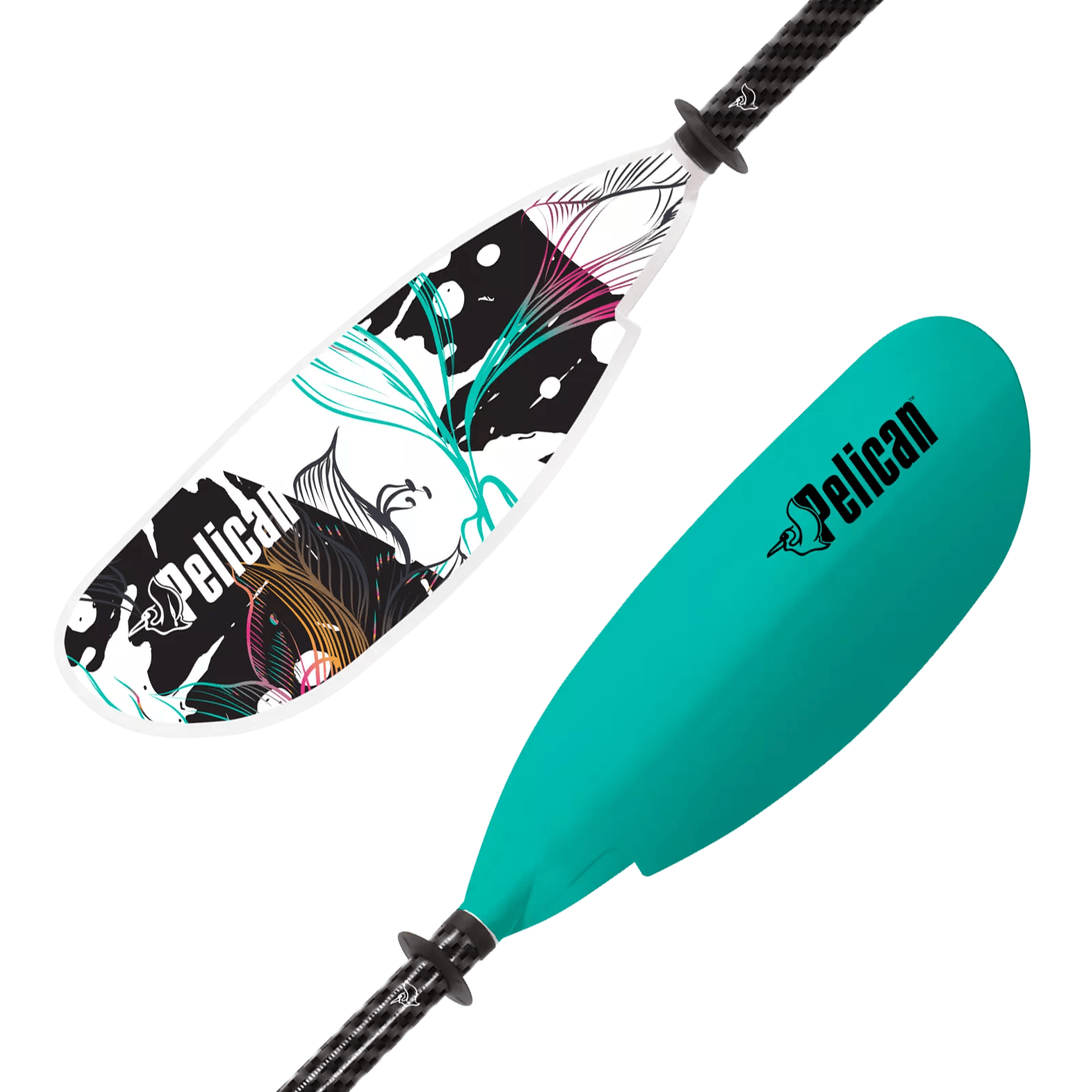 PELICAN - Pagaie de kayak réglable Symbiosa de 230 à 240 cm (90,5 à 94,4 po) - Blue - PS1972-00 - ISO 
