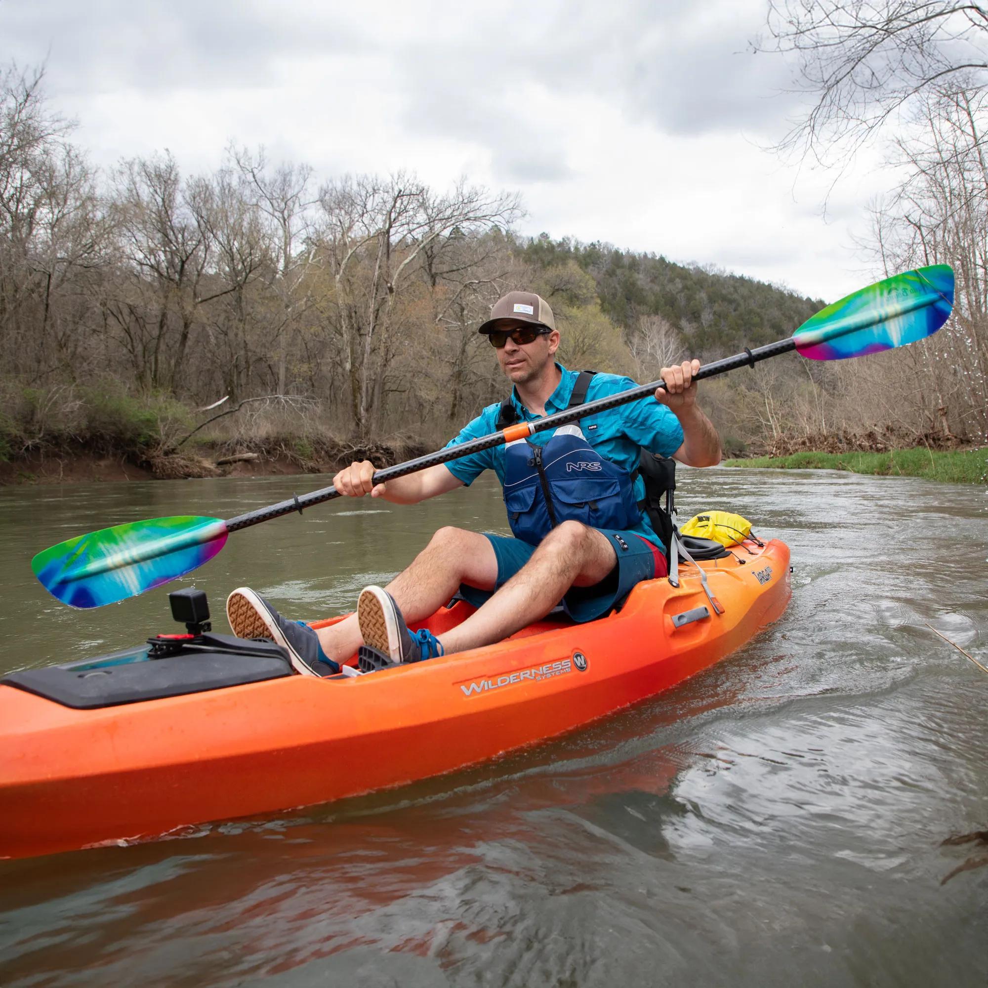 WILDERNESS SYSTEMS - Targa 100 Recreational Kayak - Orange - 9751121054 - LIFE STYLE 3