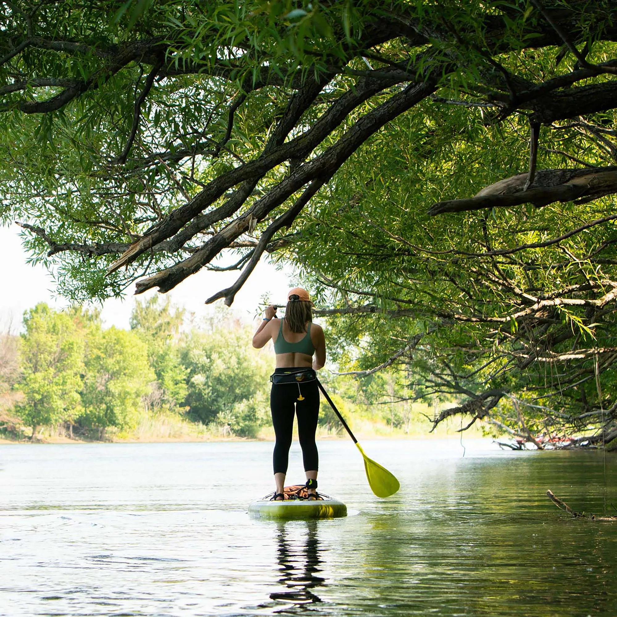 PELICAN - Vortex SUP Paddle 180-220 cm (70"-87") - Yellow - PS1142-00 - LIFE STYLE 2