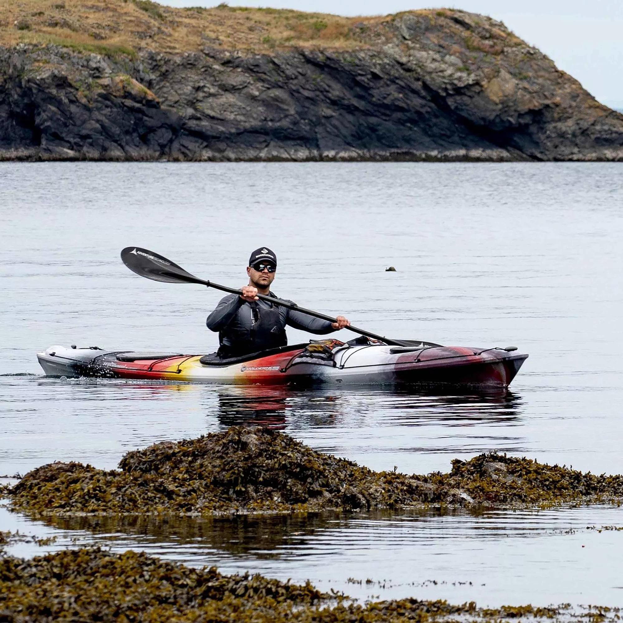 WILDERNESS SYSTEMS - Tsunami 145 Day Touring Kayak with Rudder - White - 9720468202 - LIFE STYLE 1