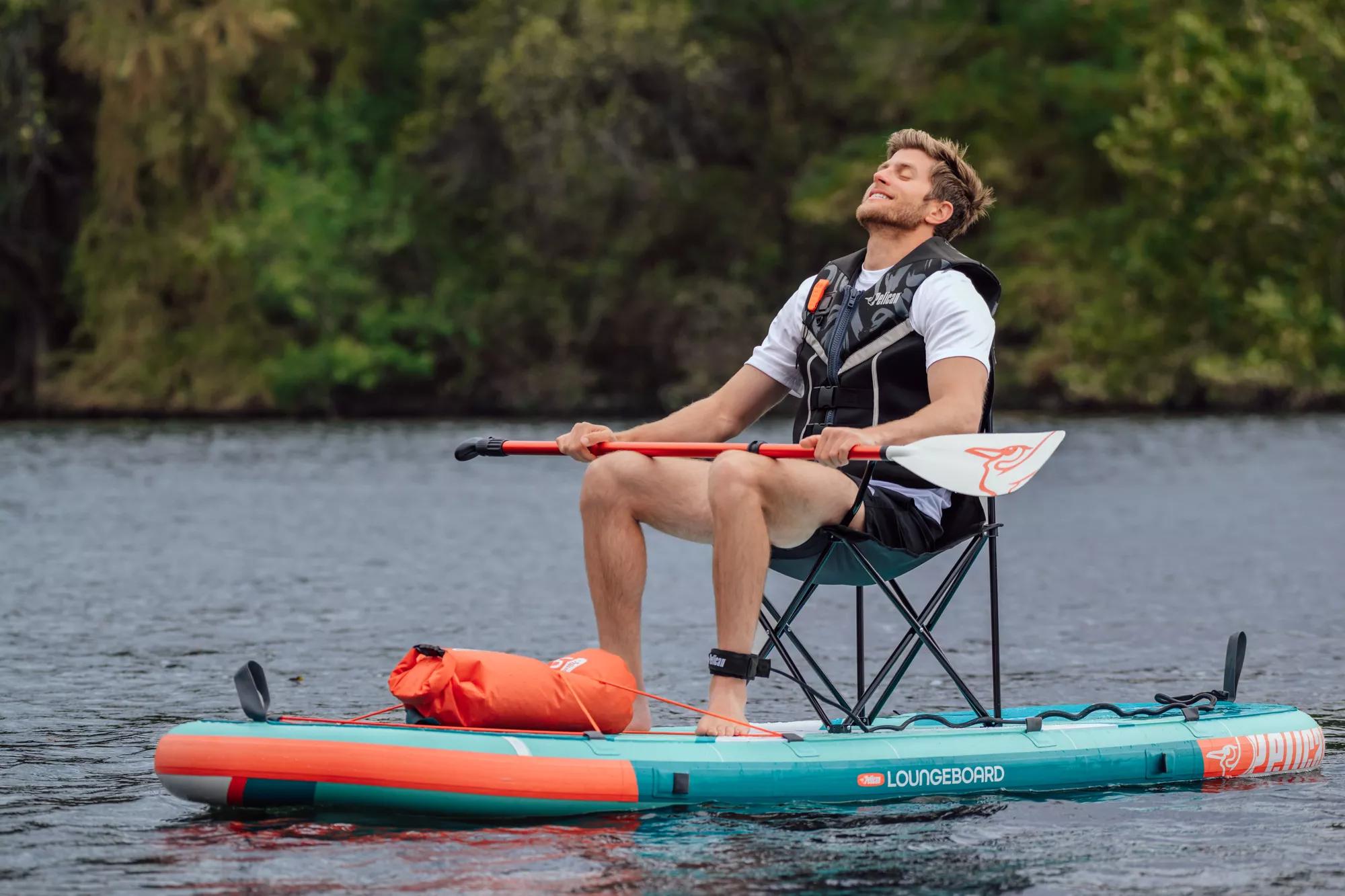 Planche récréatif gonflable Loungeboard de Pelican