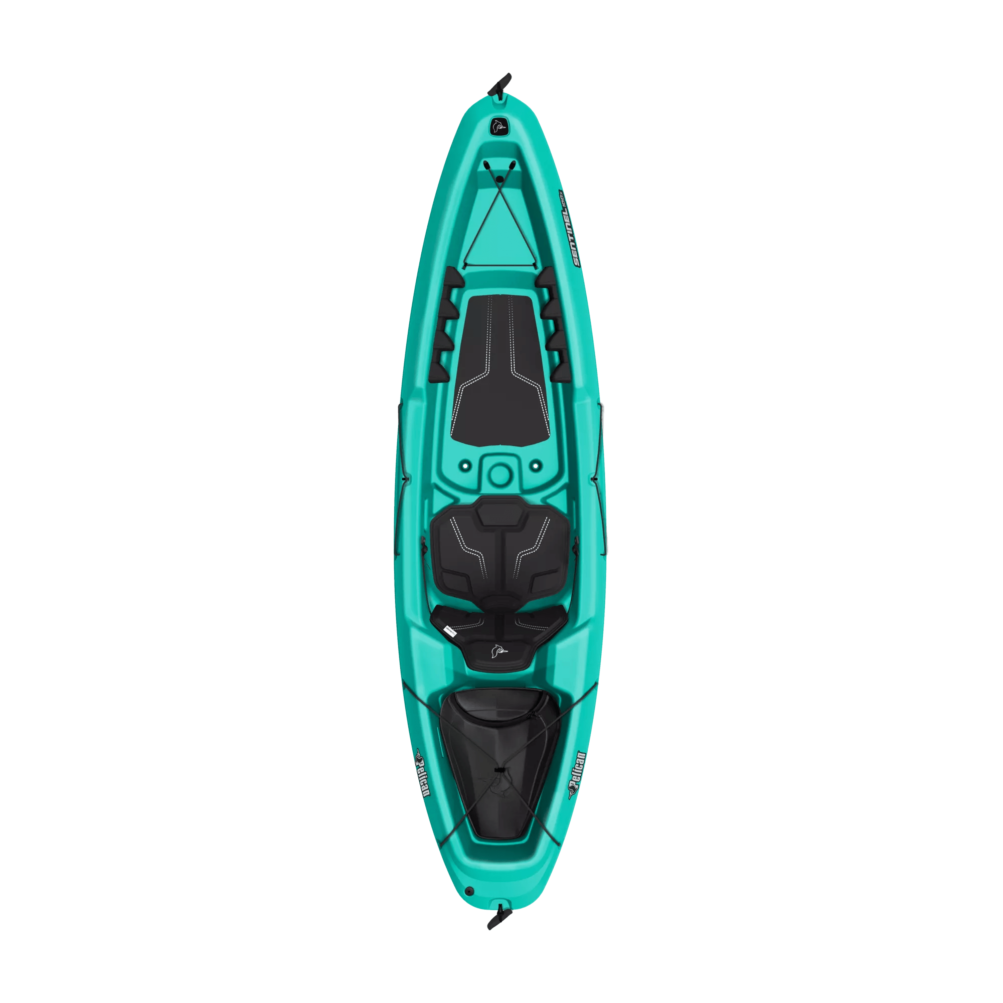 PELICAN - Sentinel 100X EXO Recreational Kayak - Aqua - MEA10P100 - TOP