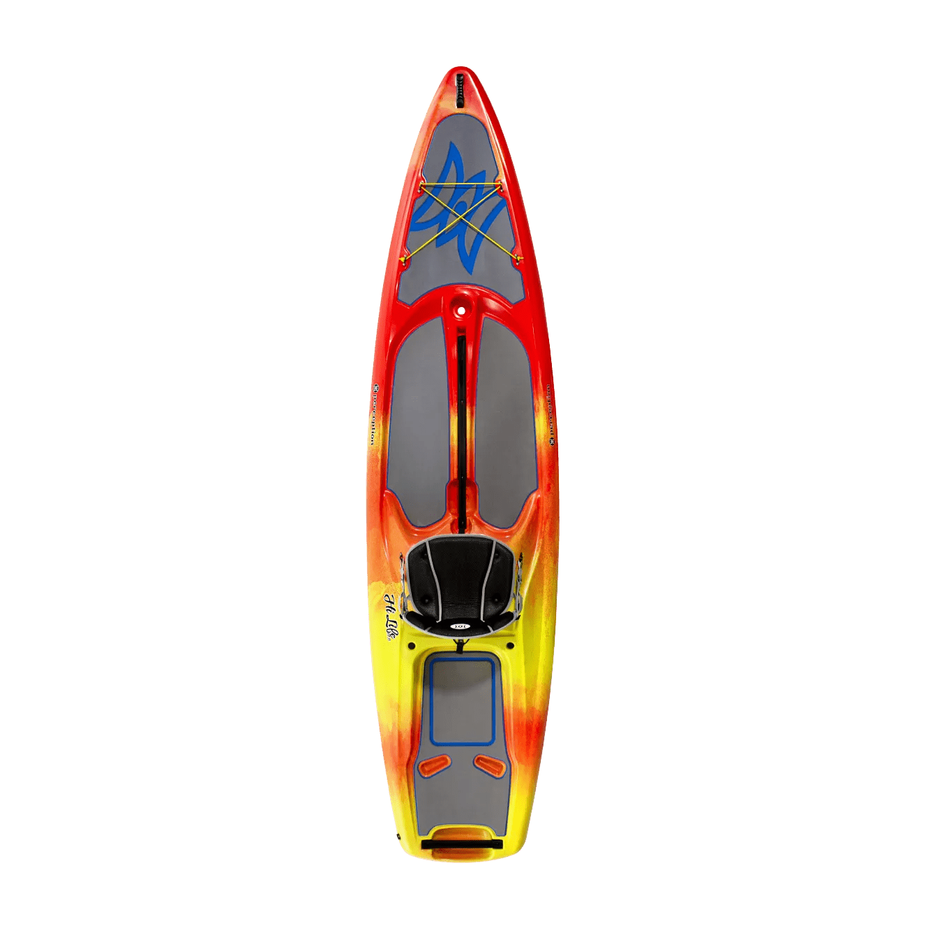 PERCEPTION - Hi Life 11.0 Recreational Kayak - Red - 9351599042 - TOP