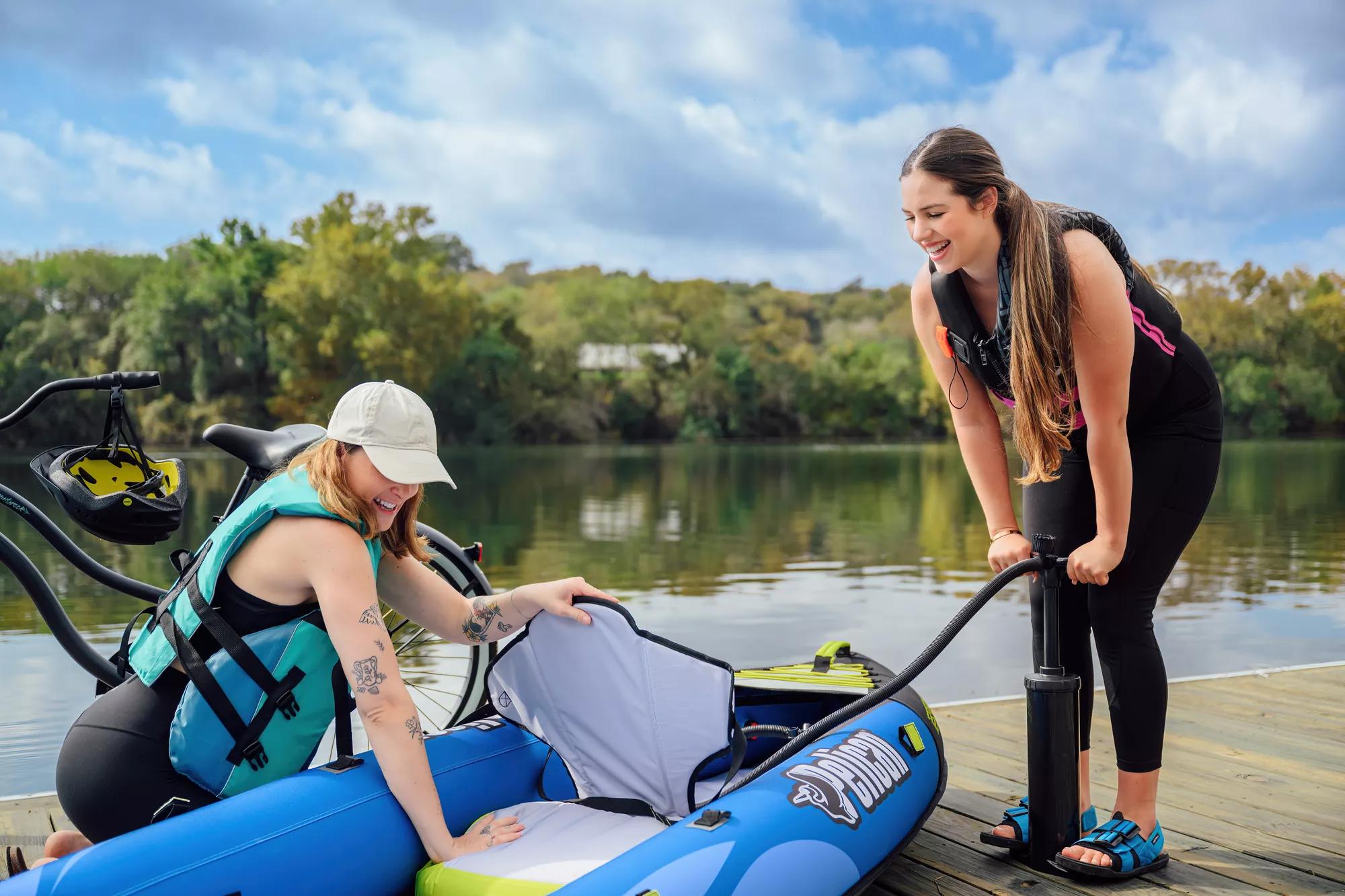 Blue Pelican iESCAPE Inflatable Kayak