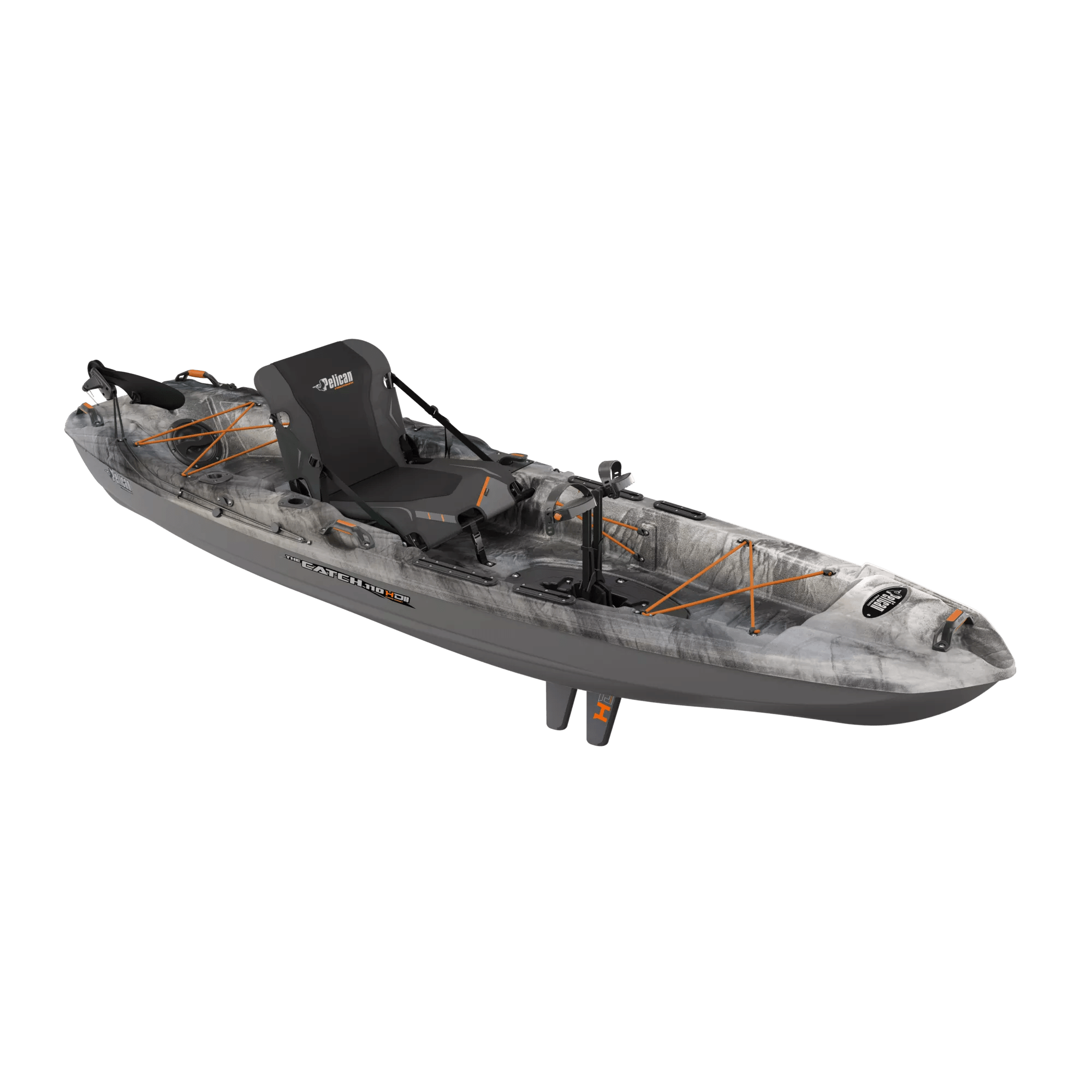 Shop Pelican Boats Catch Kicker 110 HDII Angler Pedal Kayak - Amazonia