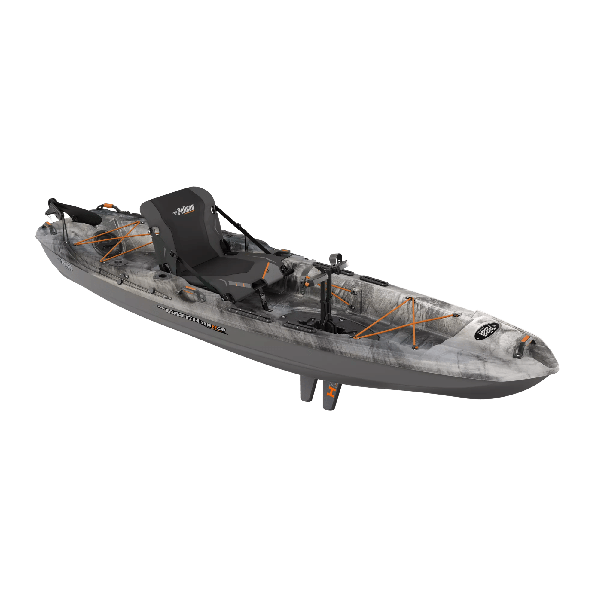 PELICAN - Catch 110 HDII Fishing Kayak - Grey - KRP11P200 - ISO