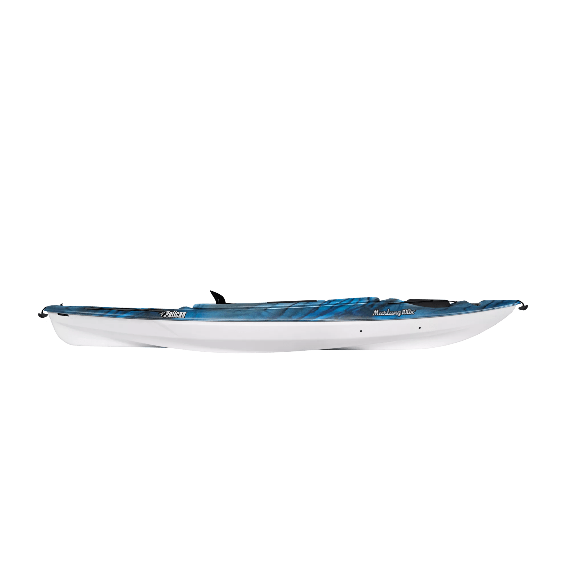 PELICAN - Kayak récréatif Mustang 100X Exo - Grey - KYF10P300 - SIDE