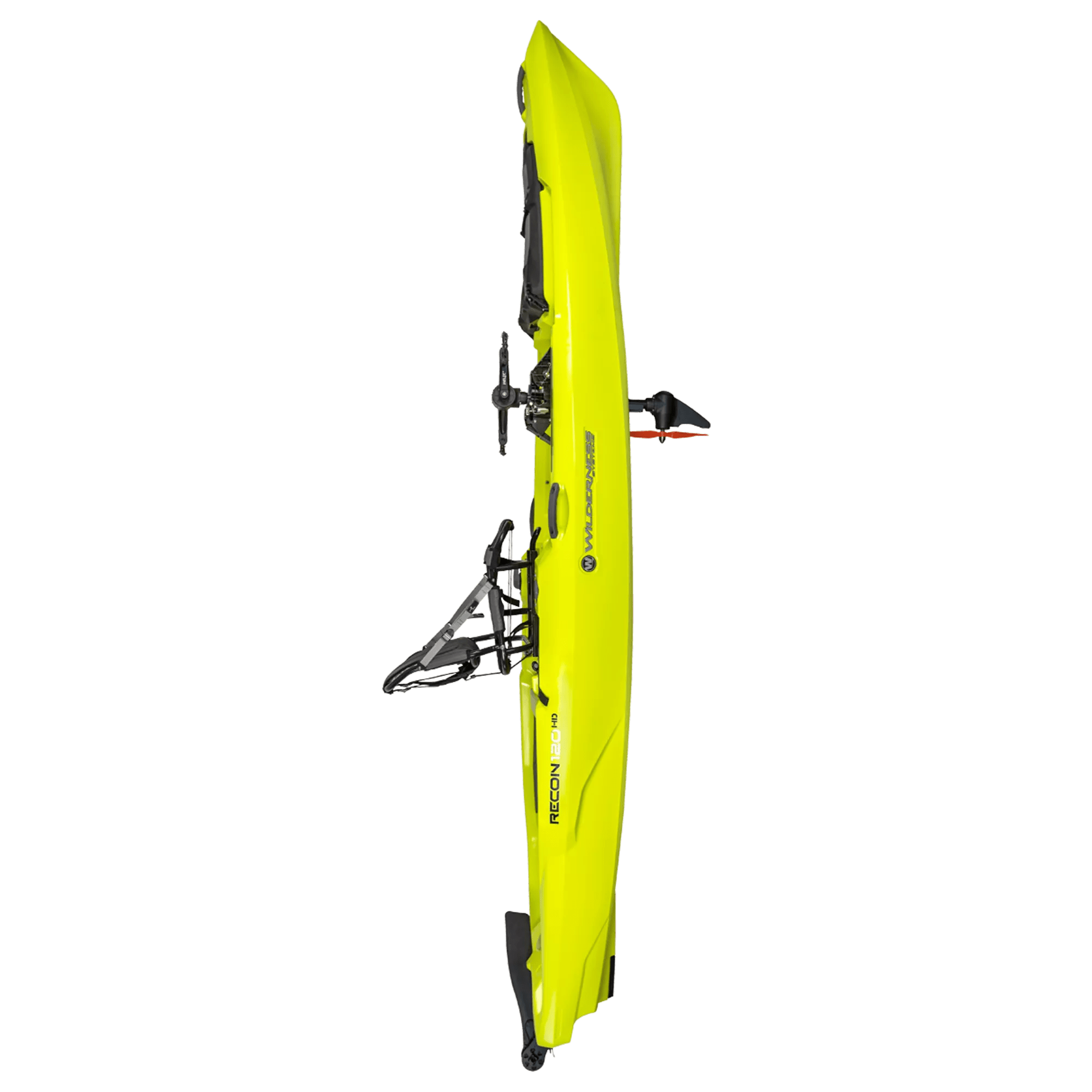 WILDERNESS SYSTEMS - Recon 120 HD Fishing Kayak - Discontinued color/model - Yellow - 9751090180 - SIDE