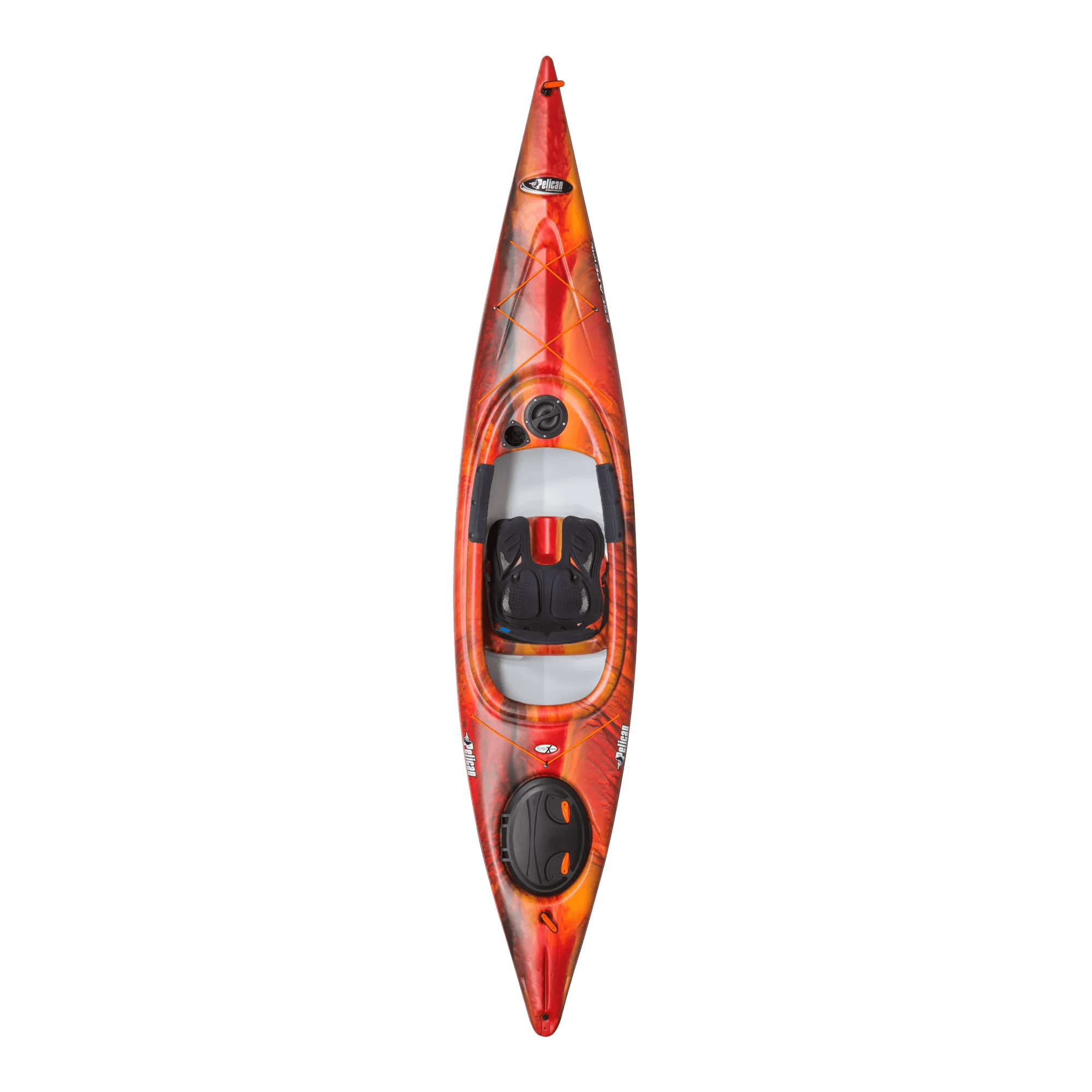 PELICAN - Escape 120X Performance Kayak - Yellow - KNP12P108 - TOP