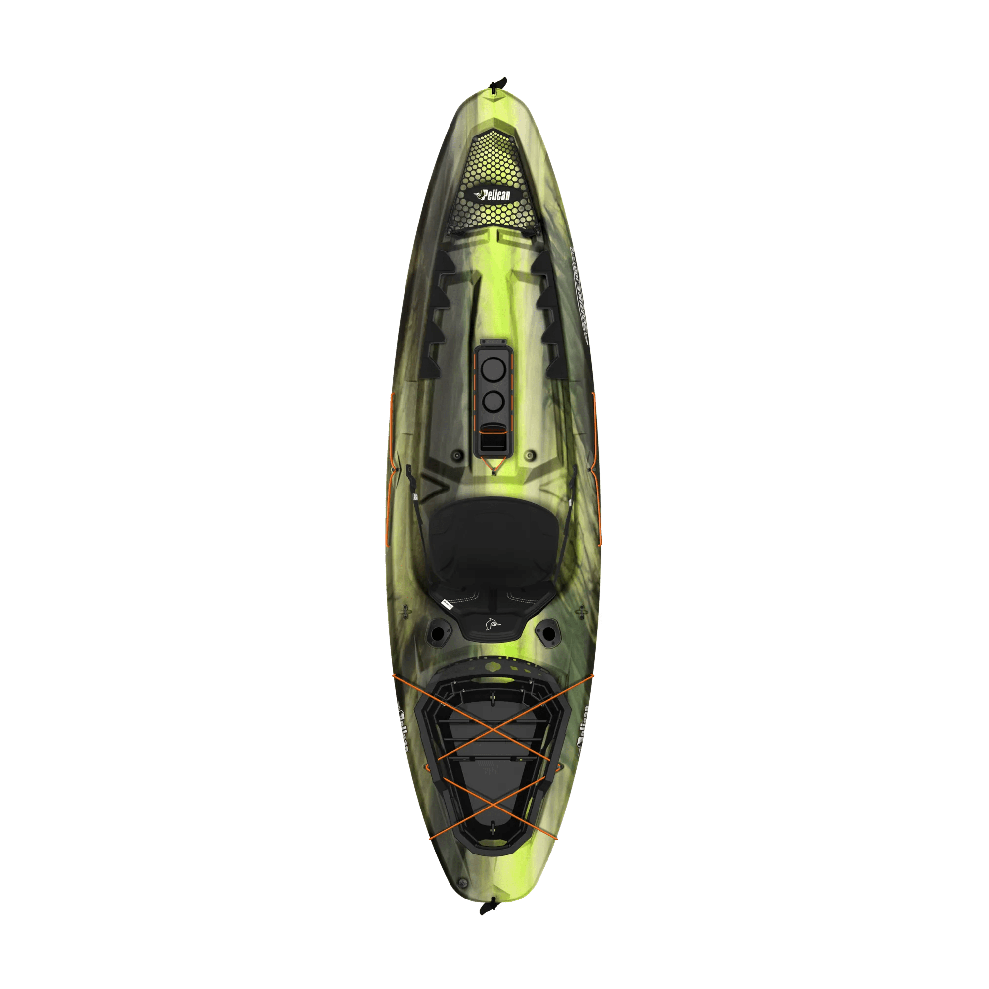 PELICAN - Strike 100NXT Fishing Kayak - Grey - MBL10P505 - TOP