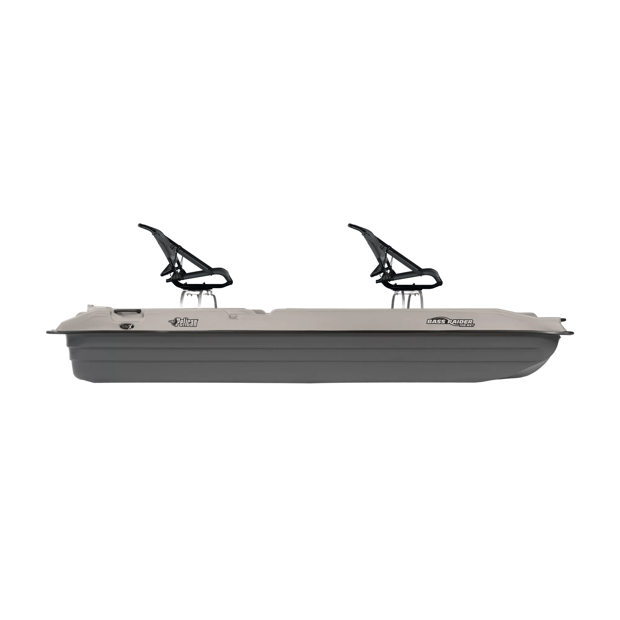 PELICAN - Bass Raider 10E NXT Fishing Boat - Grey - BBA10P401 - SIDE