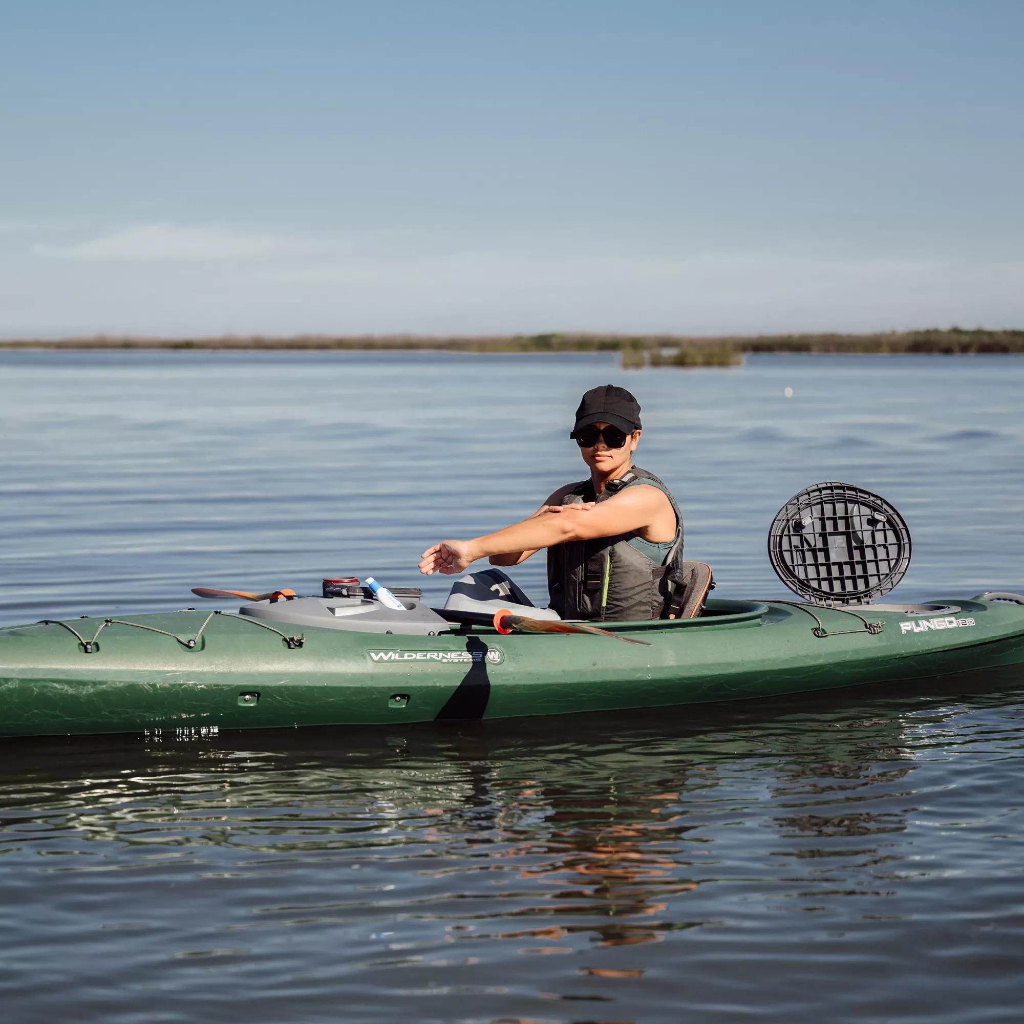 WILDERNESS SYSTEMS - Pungo 125 Recreational Kayak - Green - 9731079201 - LIFE STYLE 1