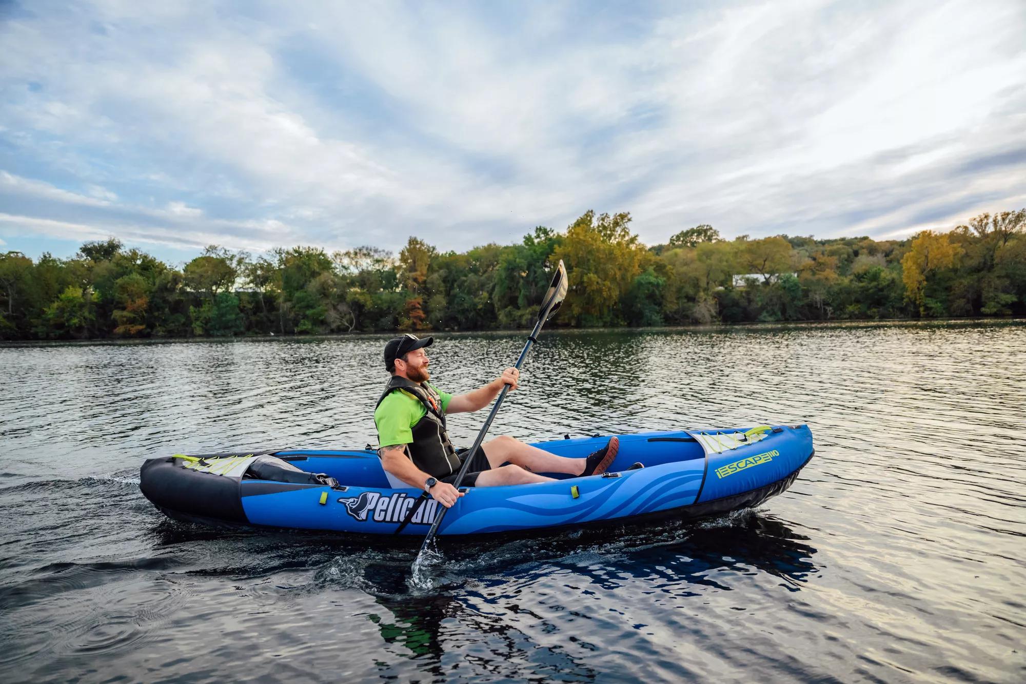 Kayak gonflable blue iESCAPE de Pelican