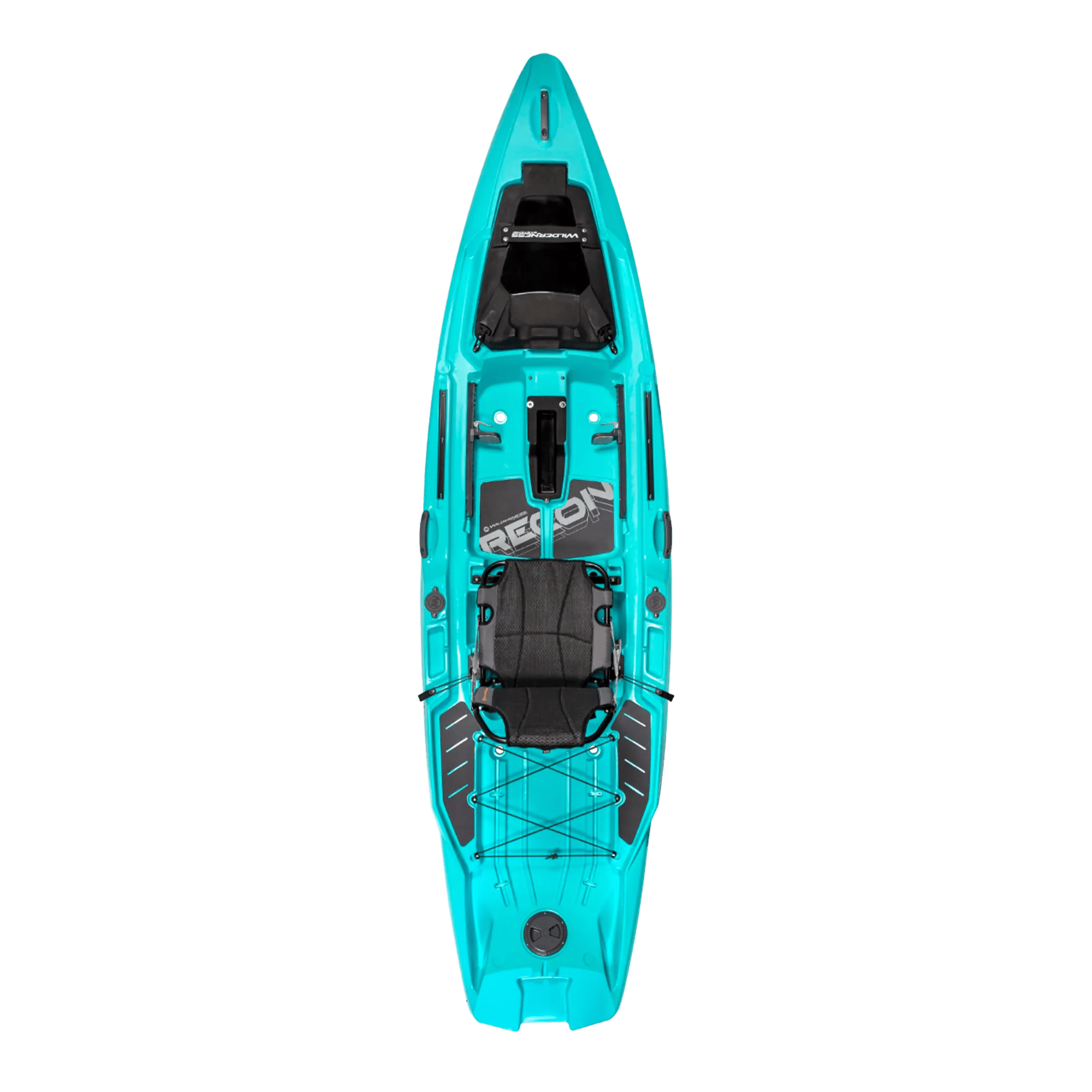 WILDERNESS SYSTEMS - Kayak de pêche Recon 120 avec siège AirPro ACES - Aqua - 9751104192 - TOP