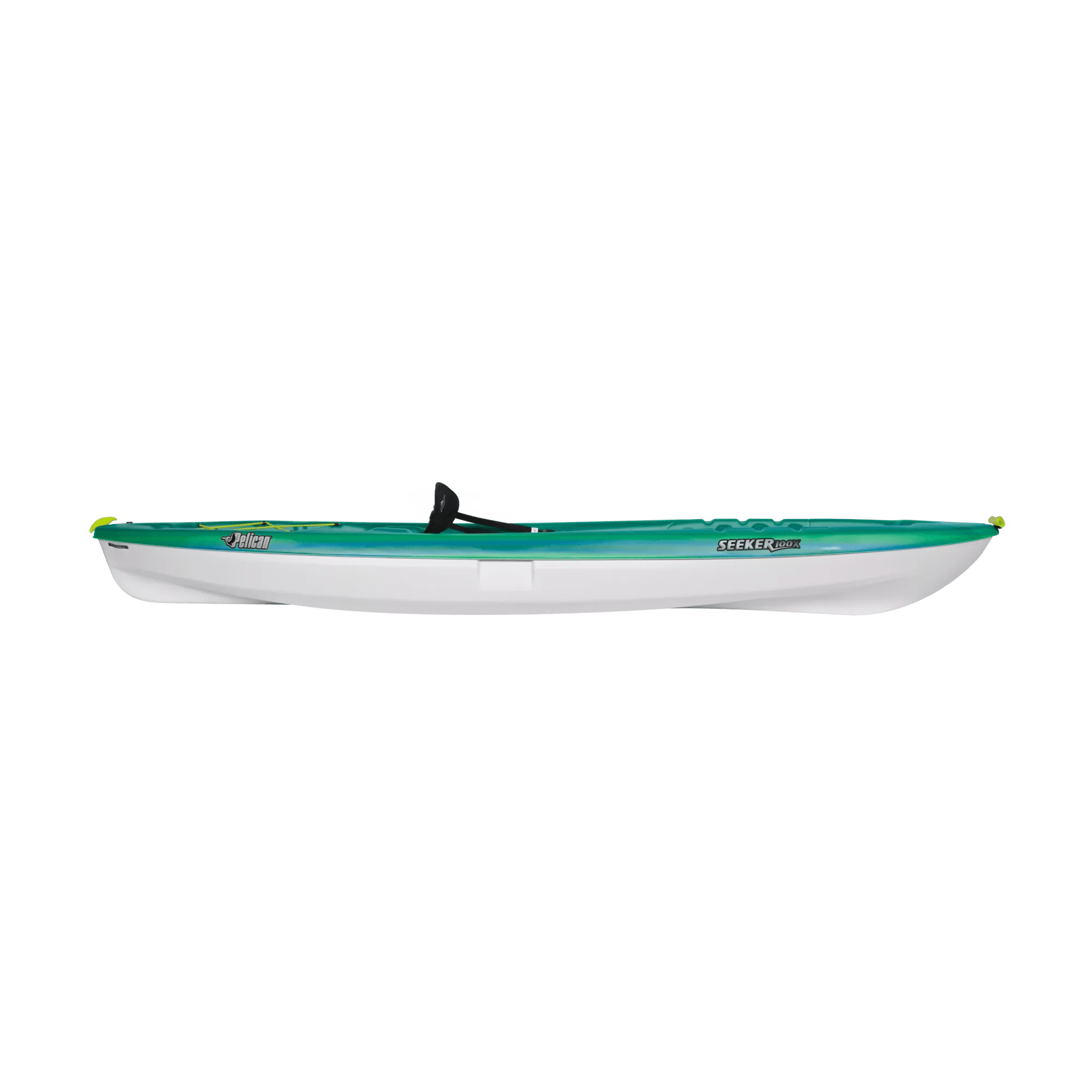 PELICAN - Seeker 100X Recreational Kayak with Paddle - Blue - KVF10P703 - SIDE